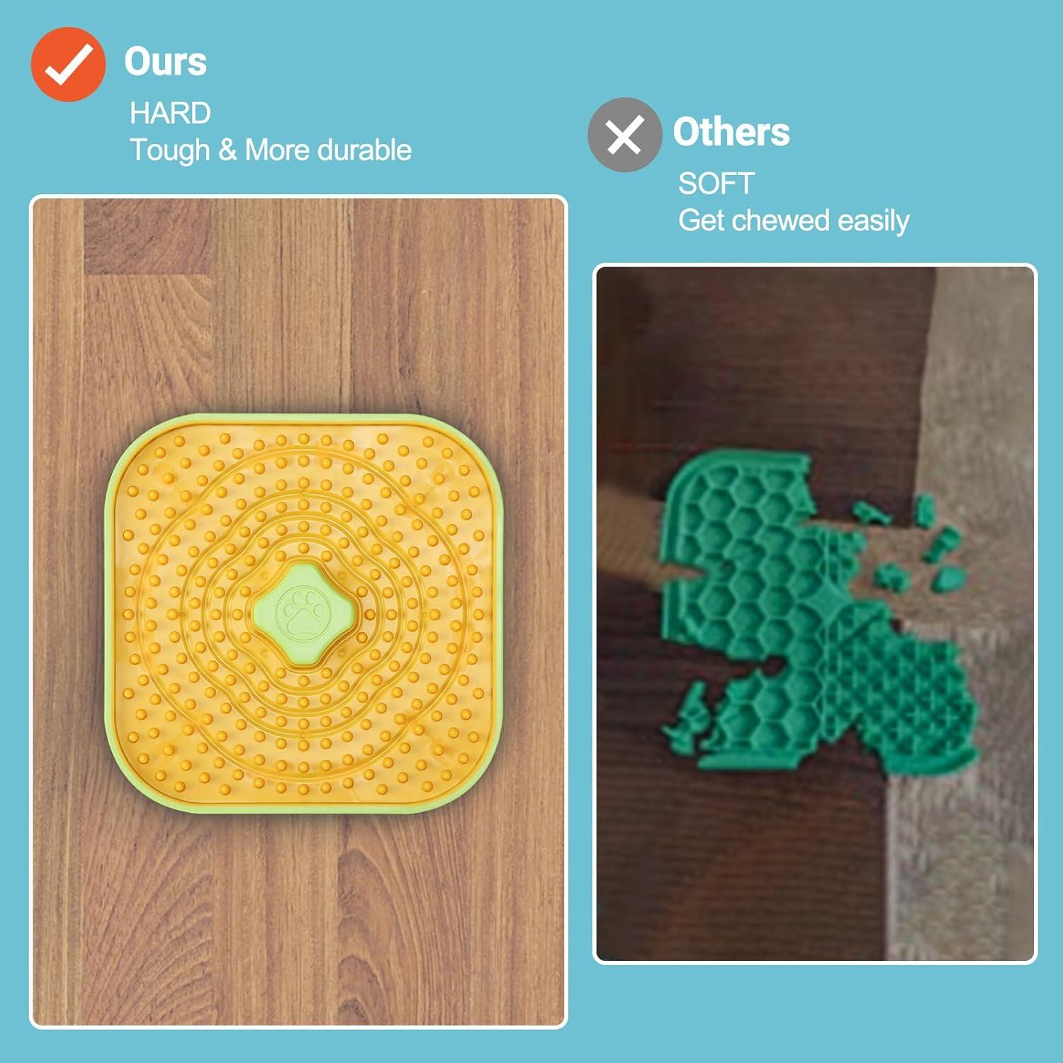 Alfombrilla de Lamer Avont para Perros y Gatos Naranja 18.5 cm