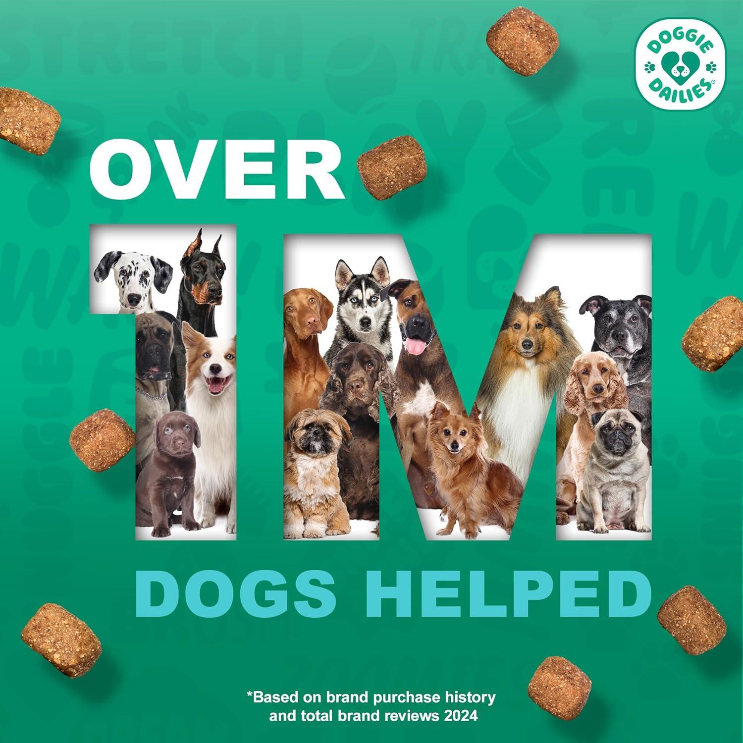 Masticables Calmantes Doggie Dailies Mantequilla de Maní 225g