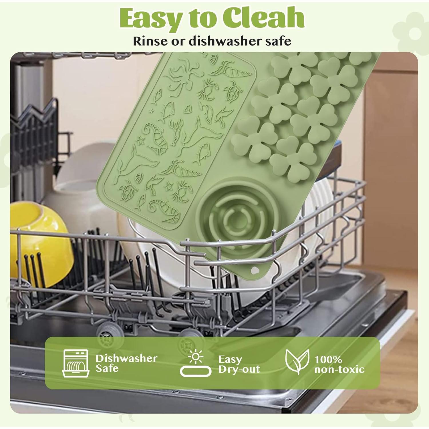 Alfombrilla de Silicona para Lamer Star&Mi 42.5x28.5cm Verde