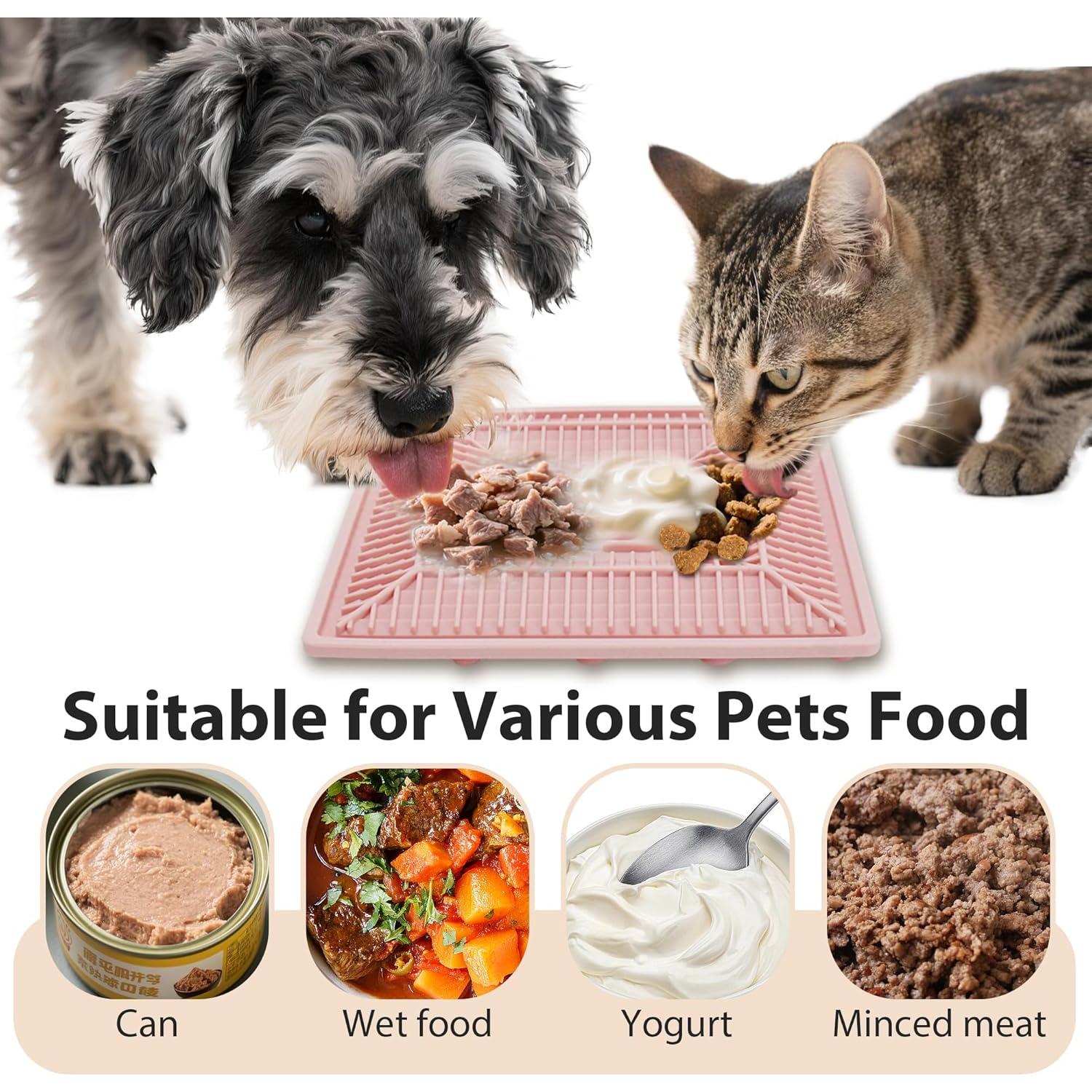 Alfombrilla Lick PawSailor Rosa 22.1cm para Perros y Gatos