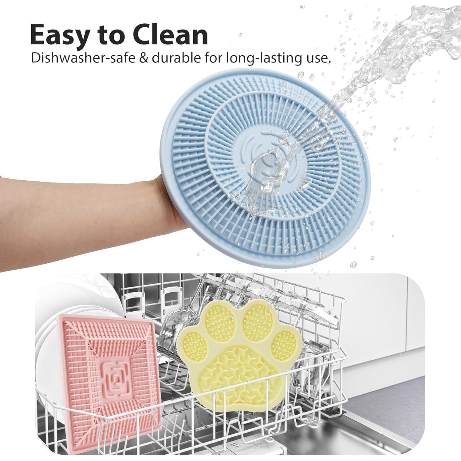 Alfombrilla Lick PawSailor Rosa 22.1cm para Perros y Gatos