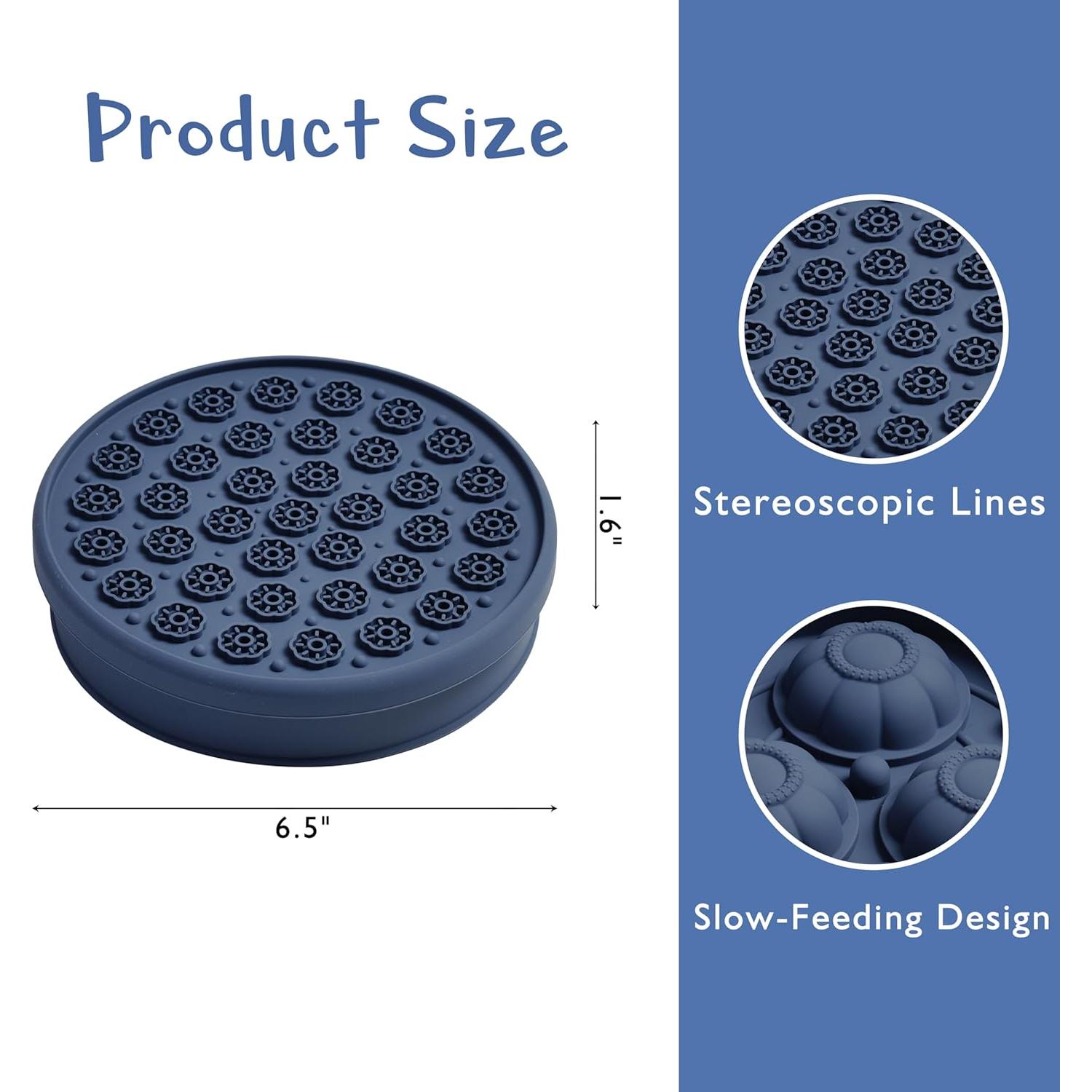 Cuenco de Lamer de Silicona Vausart 17cm Antiasfixia