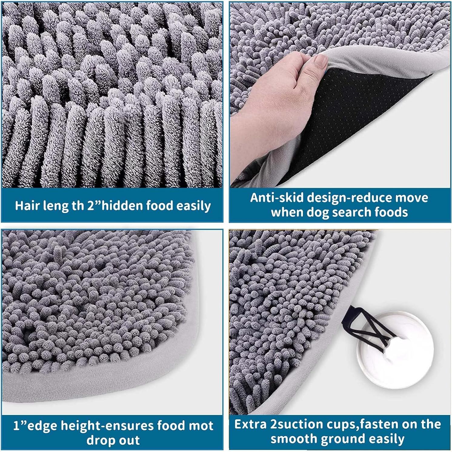 Alfombra de Olfato para Perros LAMTWEK 43x53cm Lavable