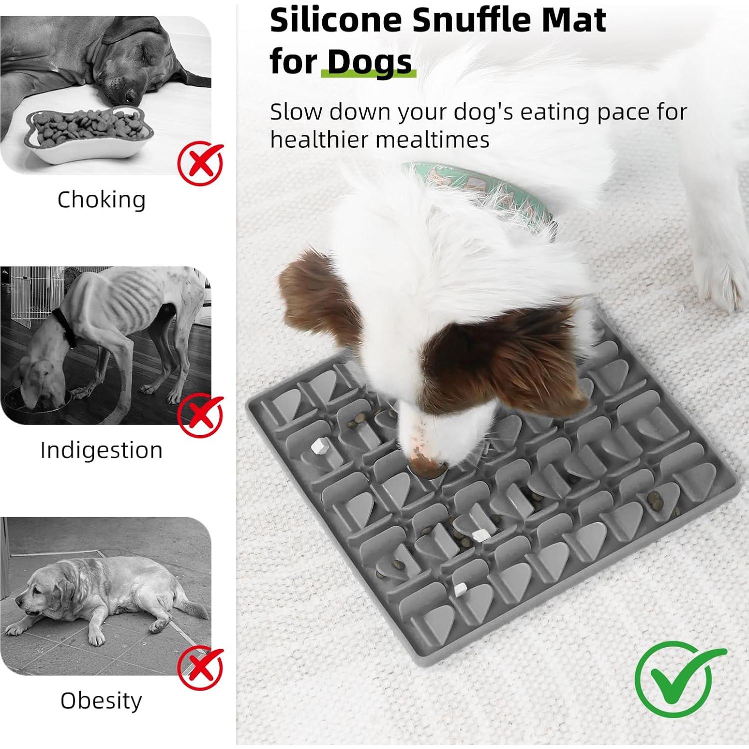 Alfombra de Olfateo para Perros SUPERDESIGN Gris 30x30cm