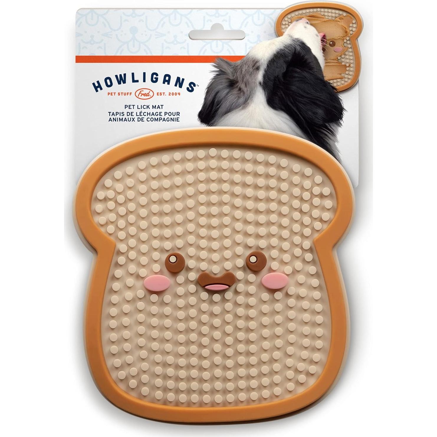Lick Mat para Perros Howligan - Silicona Antideslizante 15x14 cm