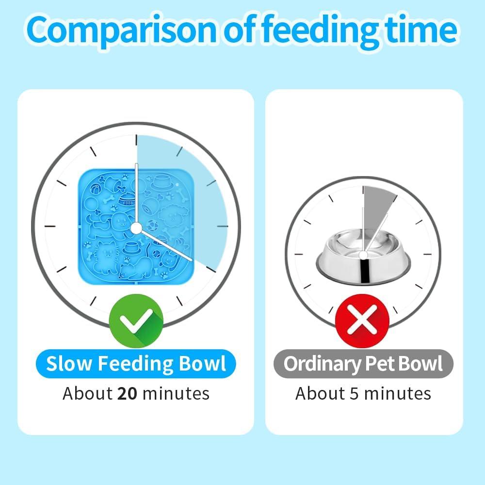 Alfombrilla de Lamer para Perros y Gatos E36 - Alimentación Lenta