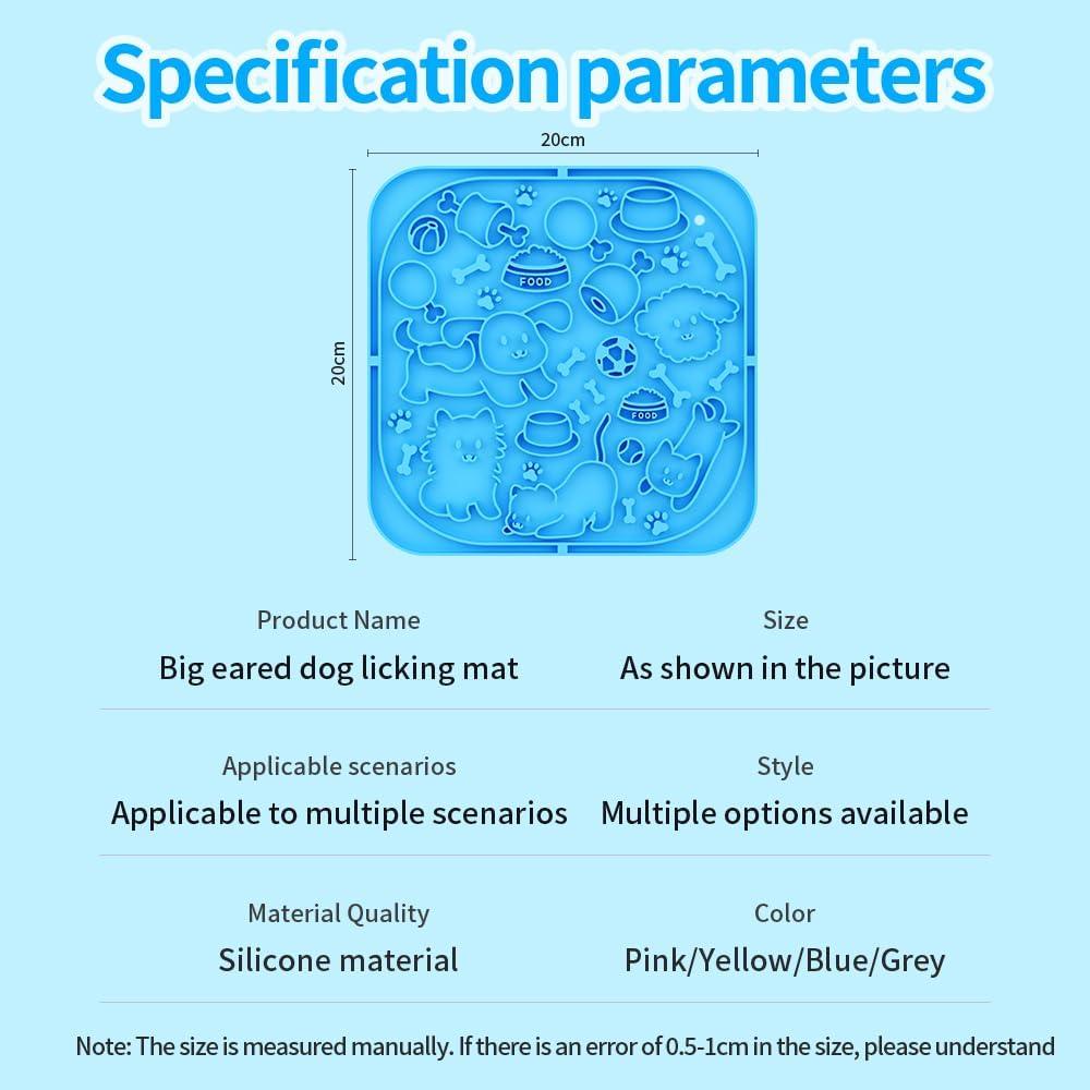 Alfombrilla de Lamer para Perros y Gatos E36 - Alimentación Lenta