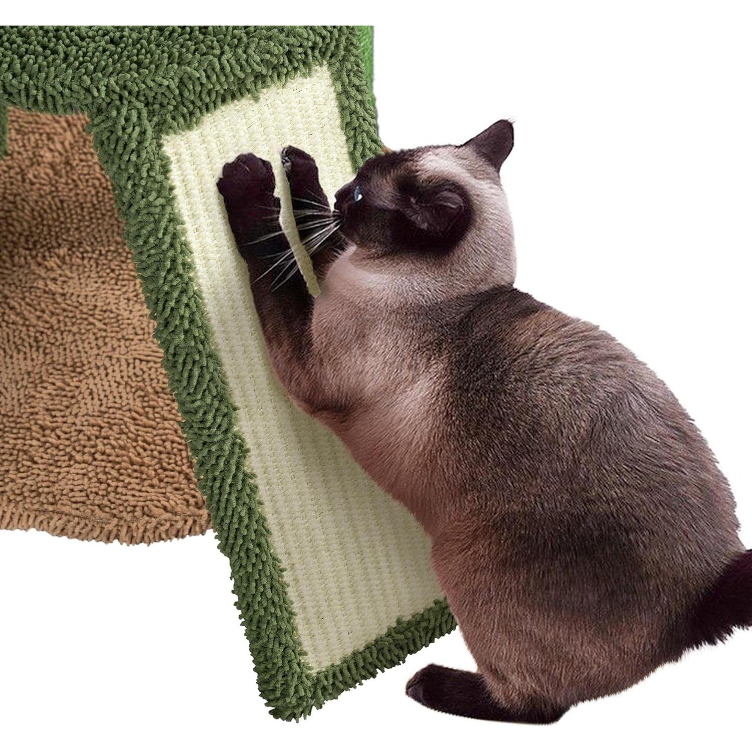 Árbol de Gato Cactus Yaheetech 106.68cm Verde/Marrón