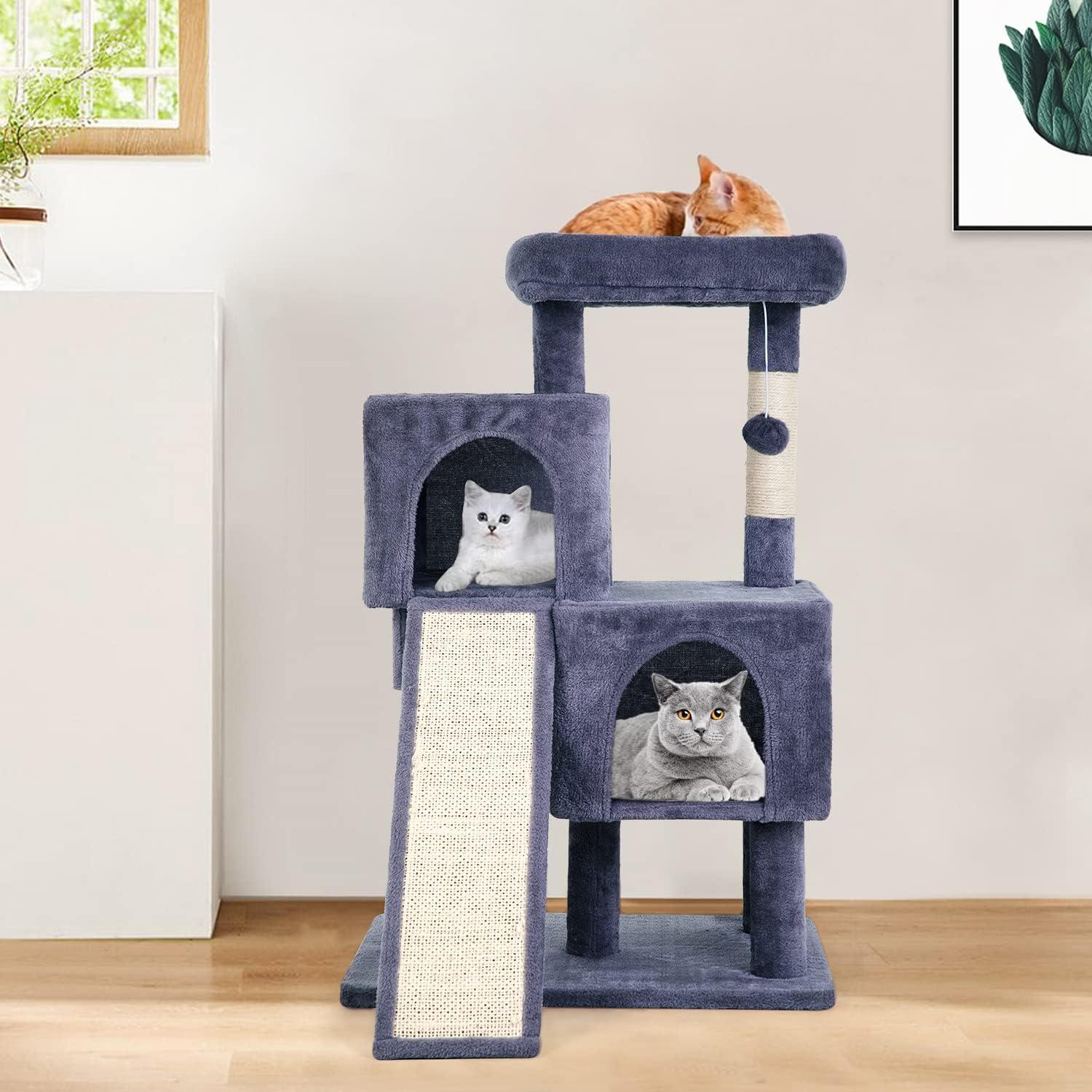 Árbol para Gatos BestPet 91 cm con Rampa y Condominios
