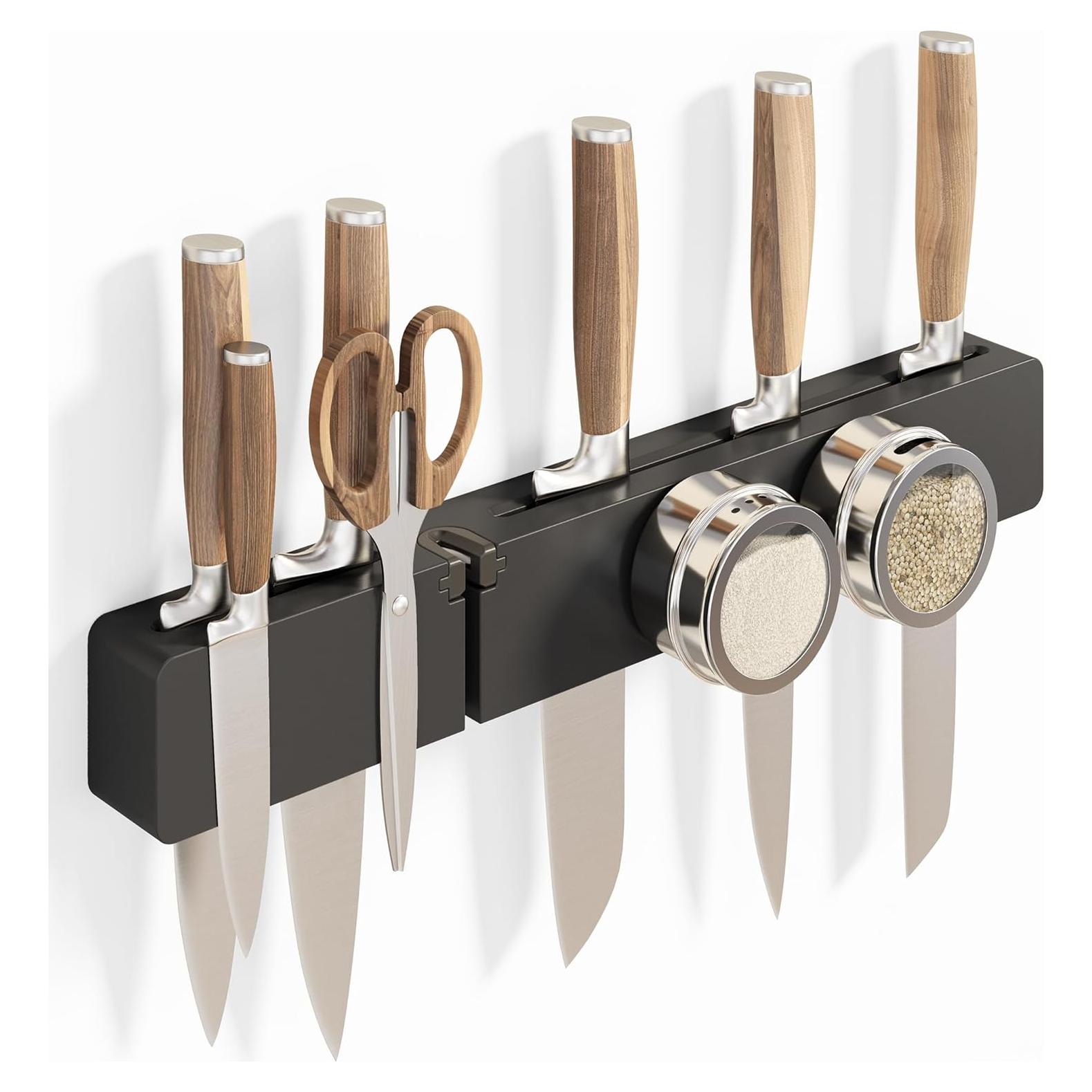 Soporte Magnético para Cuchillos MHXW SXPN 40.64 cm Madera Acacia