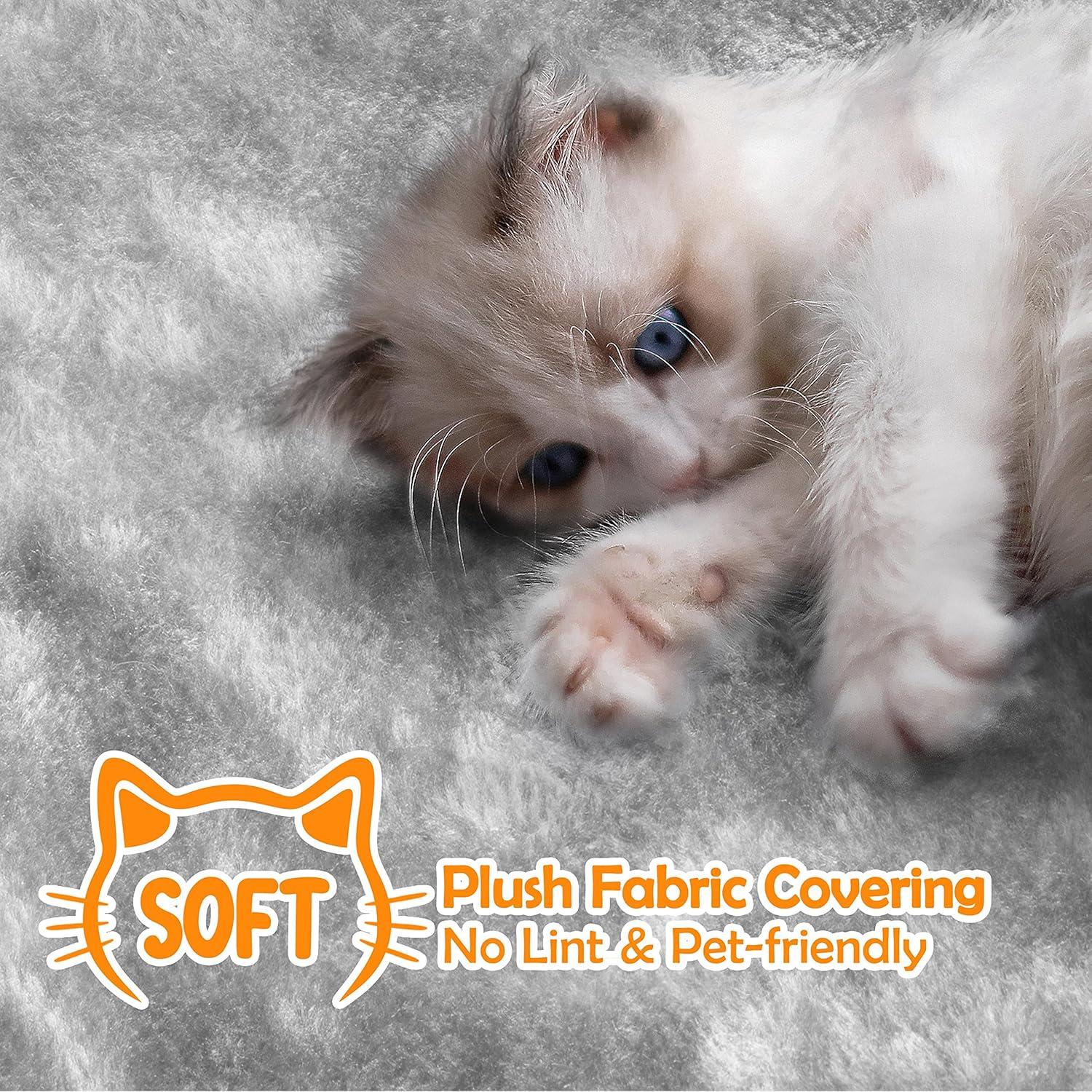 Árbol para Gatos Yaheetech 200 cm 5 Niveles con Rascador