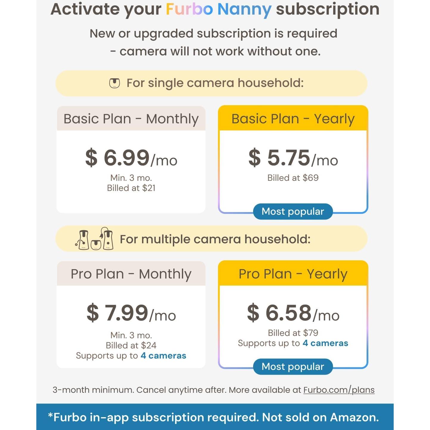 Cámara para Gatos Furbo 360° + Mini - Paquete de 2