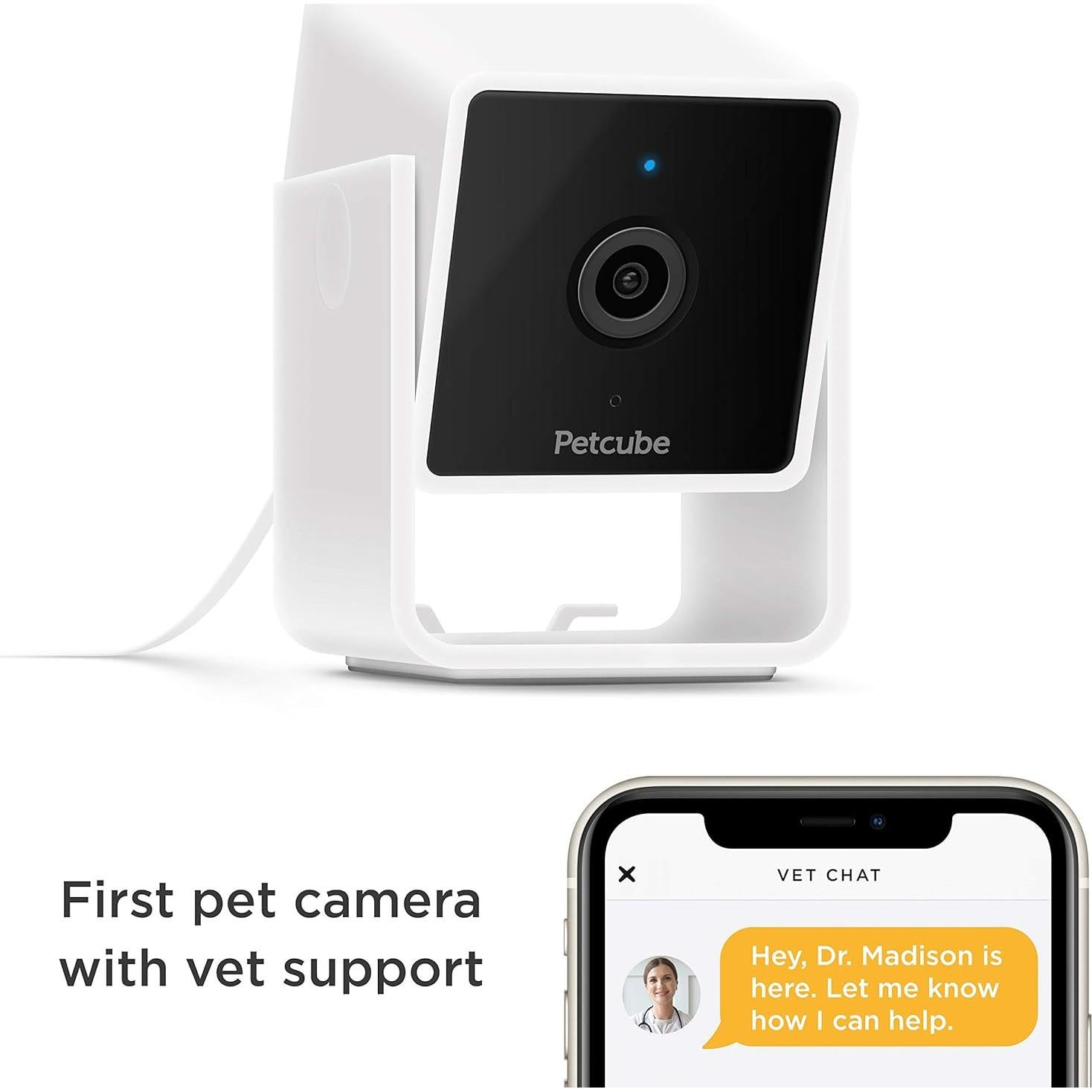 Cámara Petcube Bites 2 Lite con Dispensador de Golosinas HD 1080p