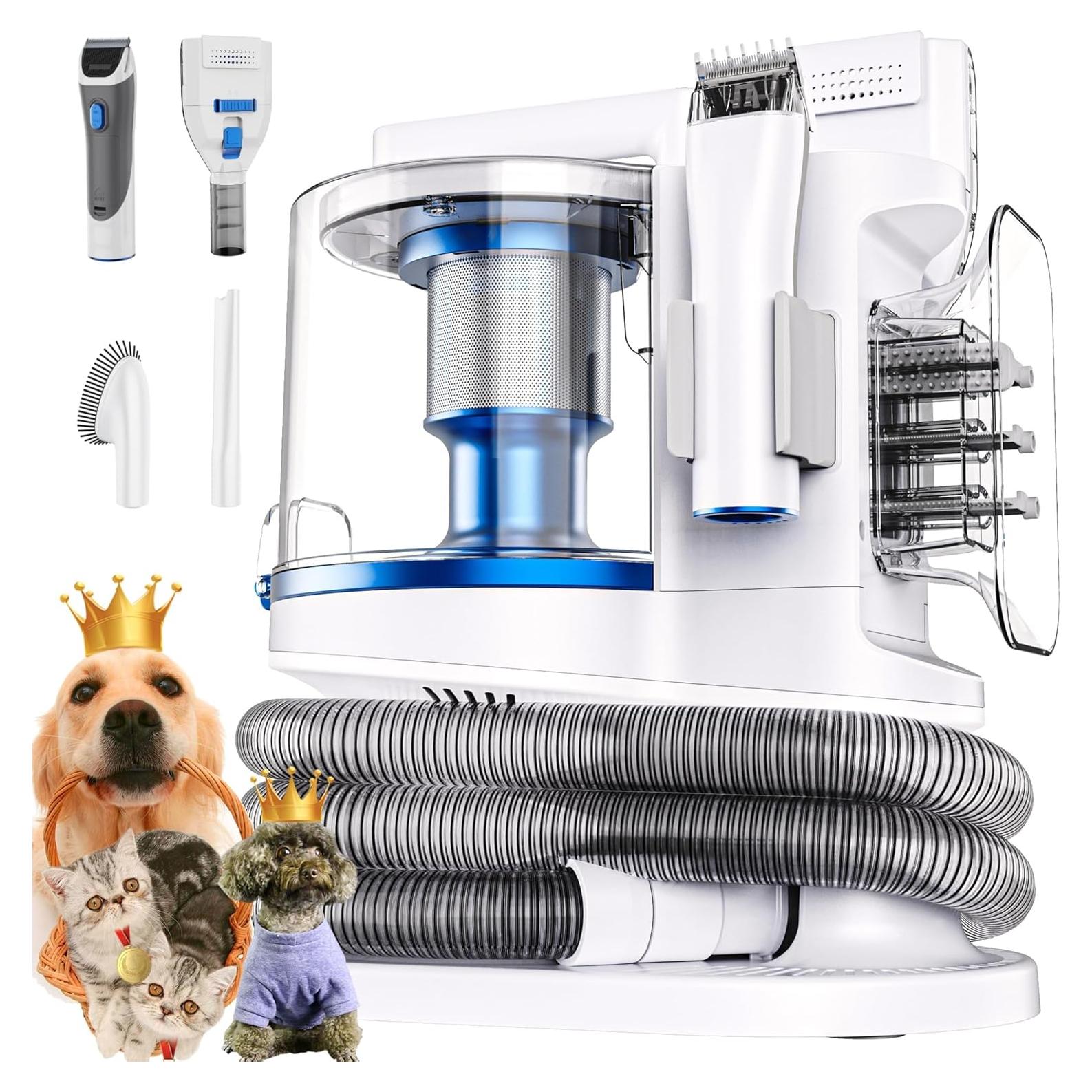 Kit de Aseo para Mascotas PROMOMO 3.4L Aspiradora 99% Pelo