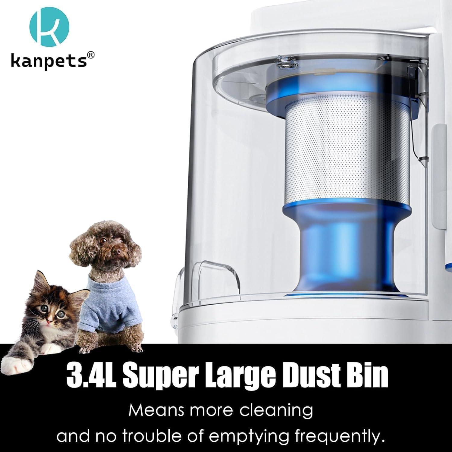 Kit de Aseo para Mascotas PROMOMO 3.4L Aspiradora 99% Pelo