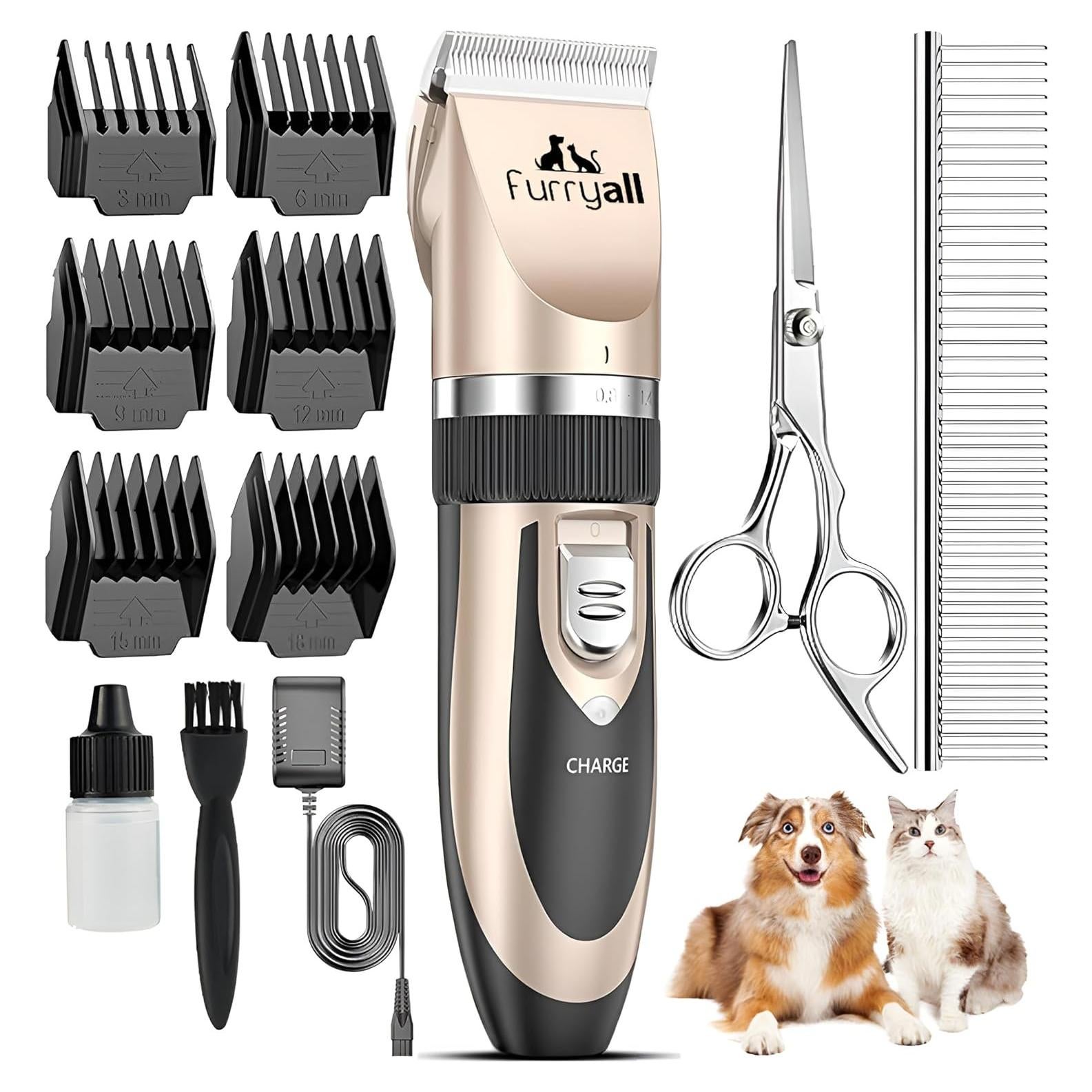 Cortadora de Perros Furryall FA-P2-101 Silenciosa Inalámbrica