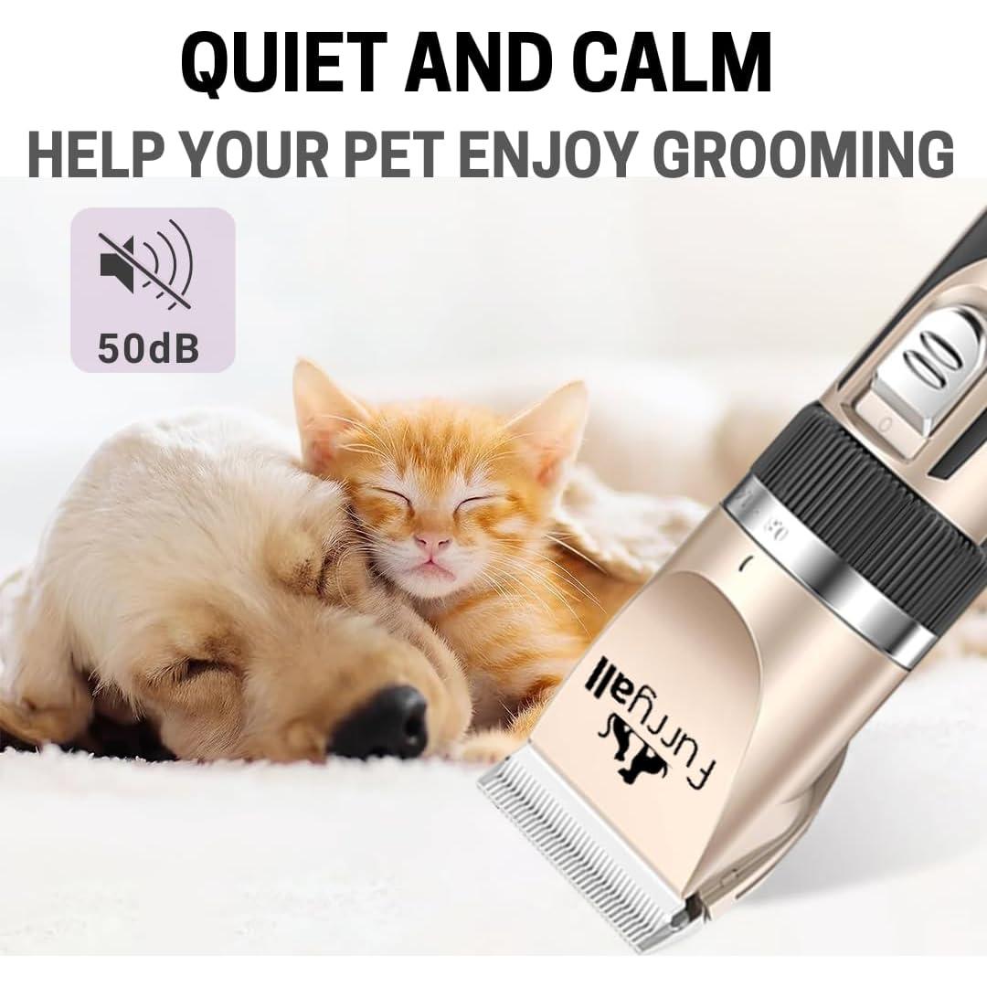 Cortadora de Perros Furryall FA-P2-101 Silenciosa Inalámbrica