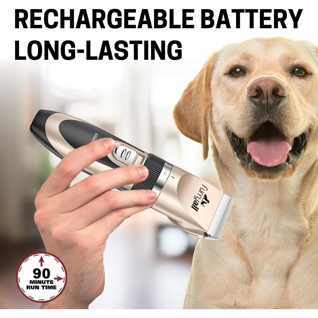 Cortadora de Perros Furryall FA-P2-101 Silenciosa Inalámbrica