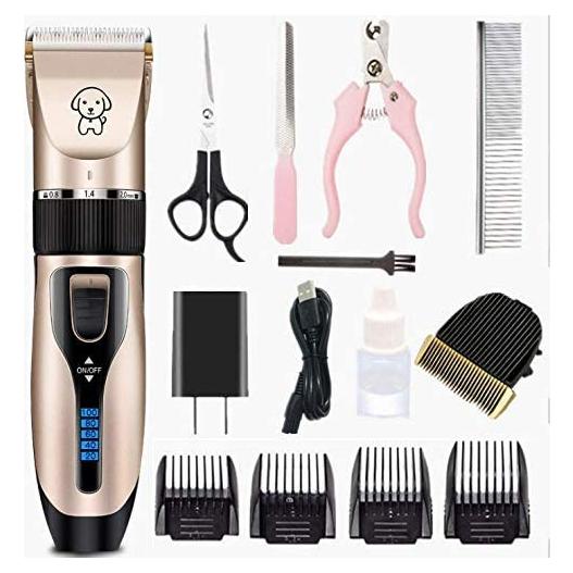 Cortadora de Pelo para Perros Gumodo USB Recargable Silenciosa