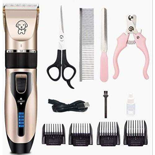 Cortadora de Pelo para Perros Gumodo USB Recargable Silenciosa