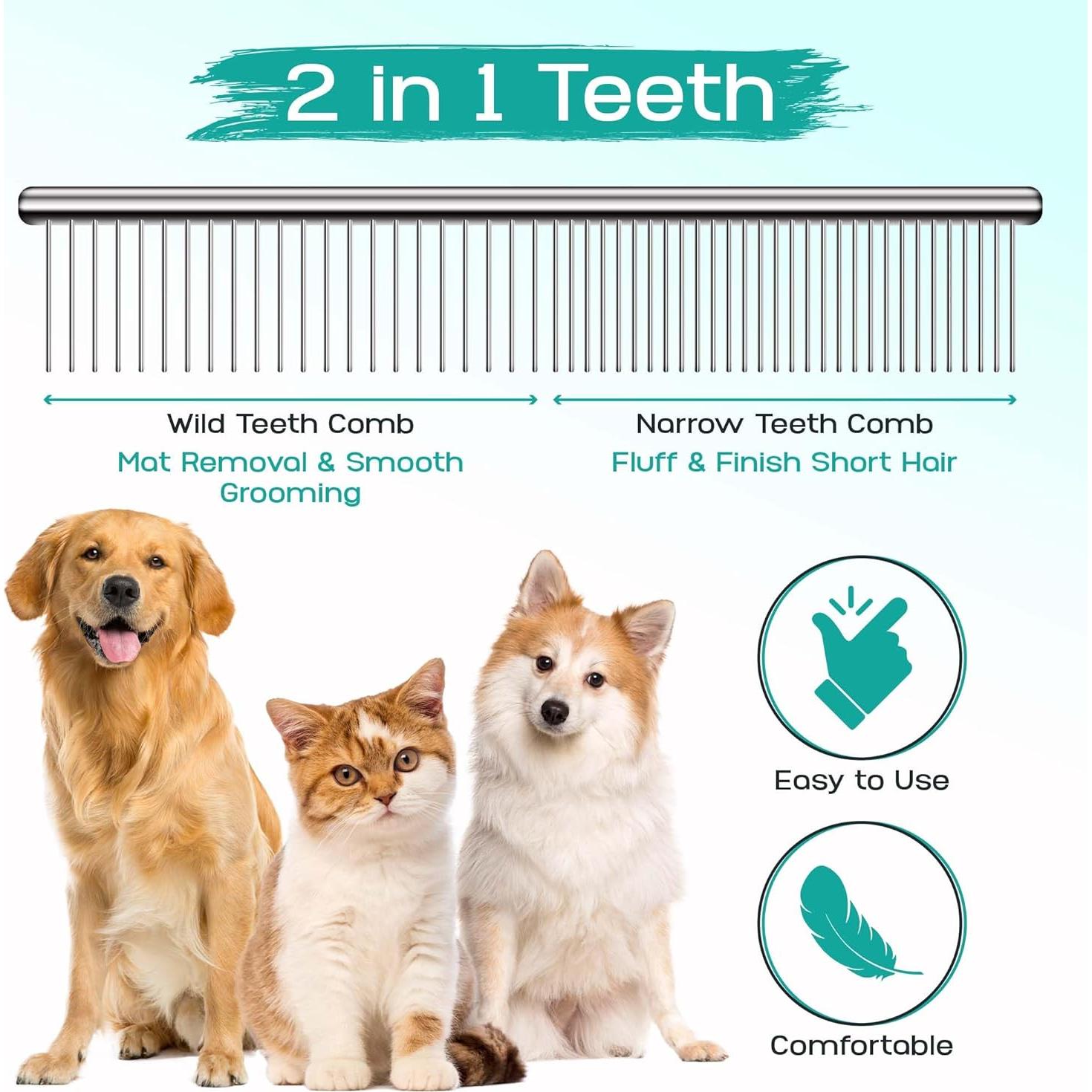 Kit de Aseo Profesional Pawtrim 6 en 1 para Mascotas