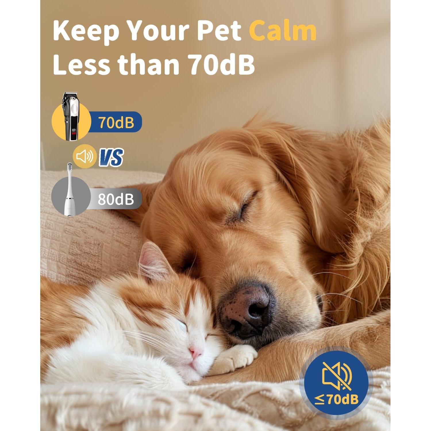 Cortadora de Perros TURN RAISE ZCC201 7200rpm Silenciosa