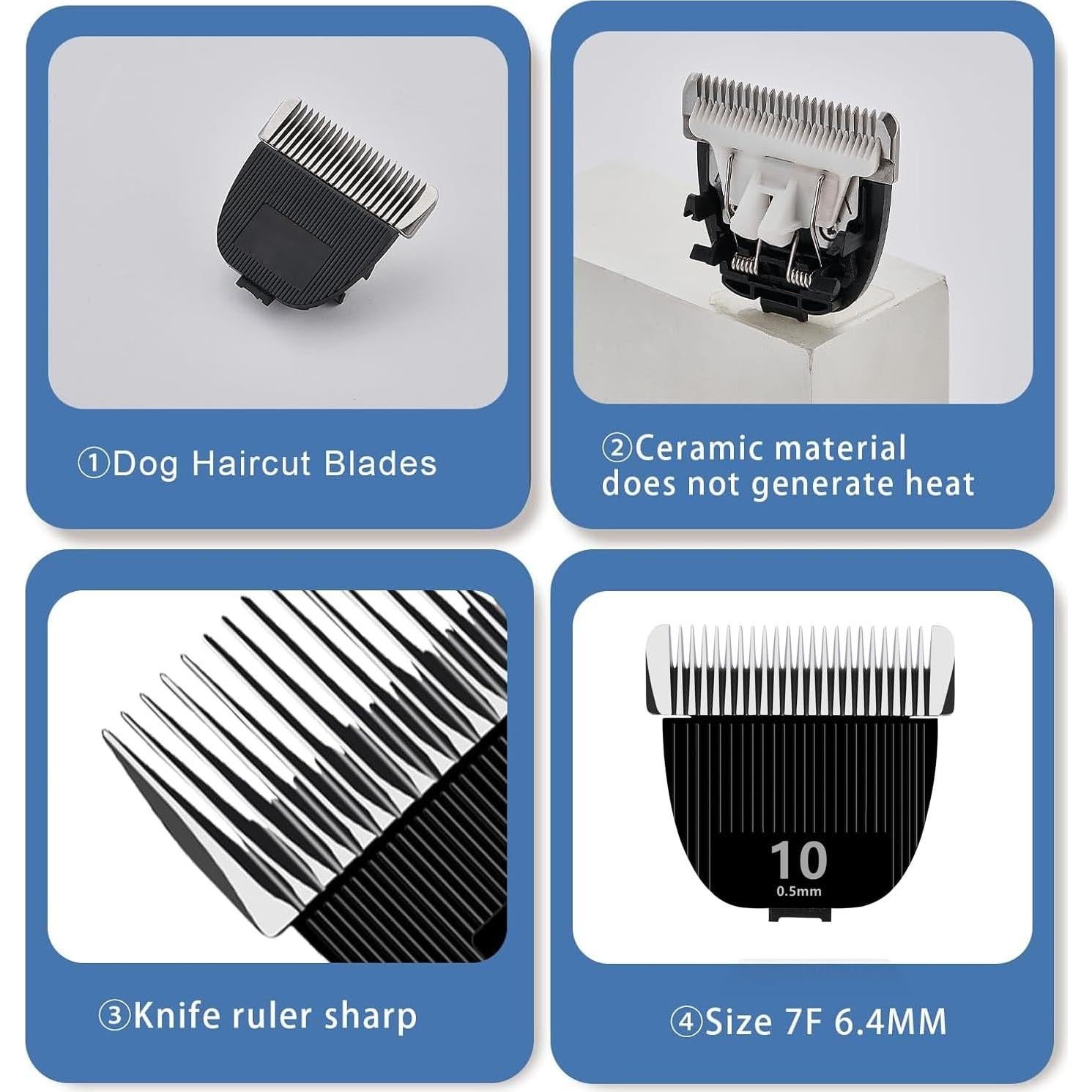 Cuchilla de Reemplazo nebot P1 Pro - Cerámica y Acero Inoxidable 0.5mm