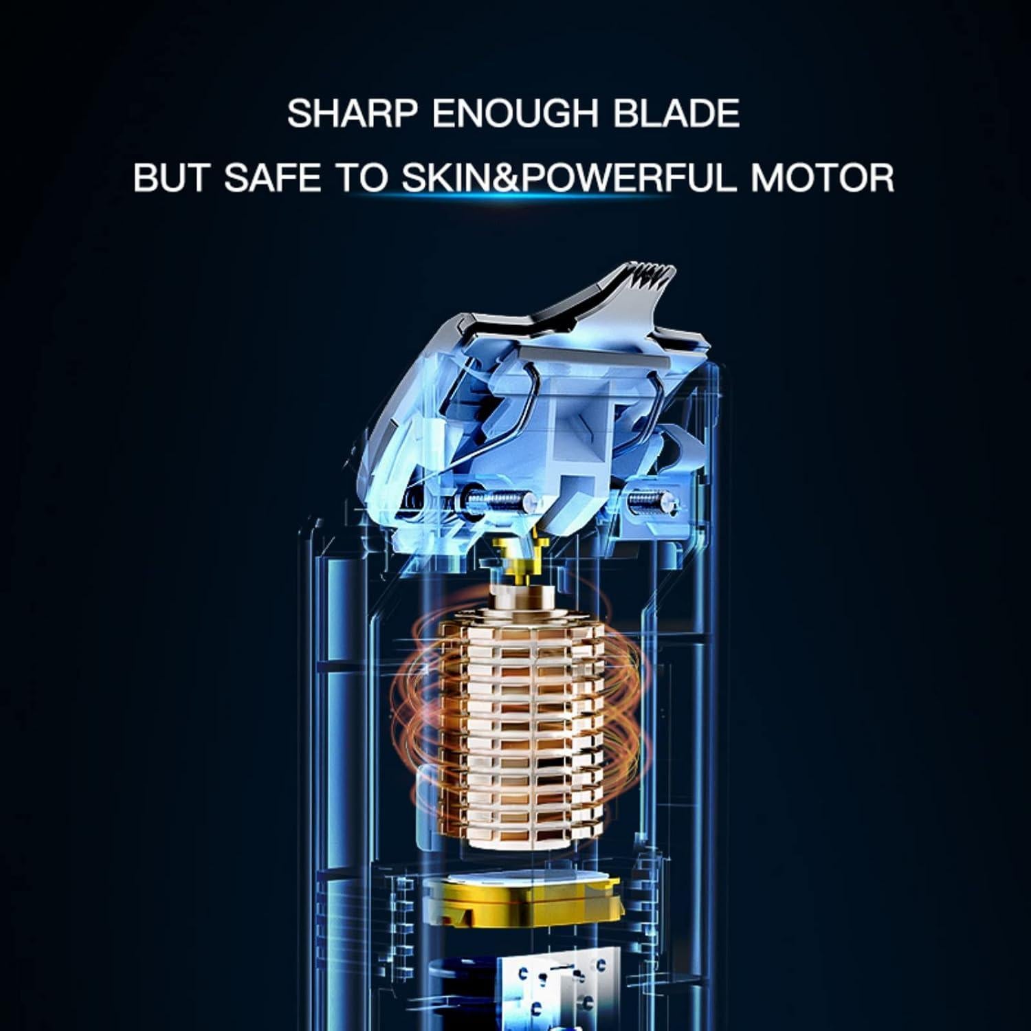 Cortadora de Pelo para Mascotas Founouly MAP005 Verde - Impermeable, Bajo Ruido, Recargable