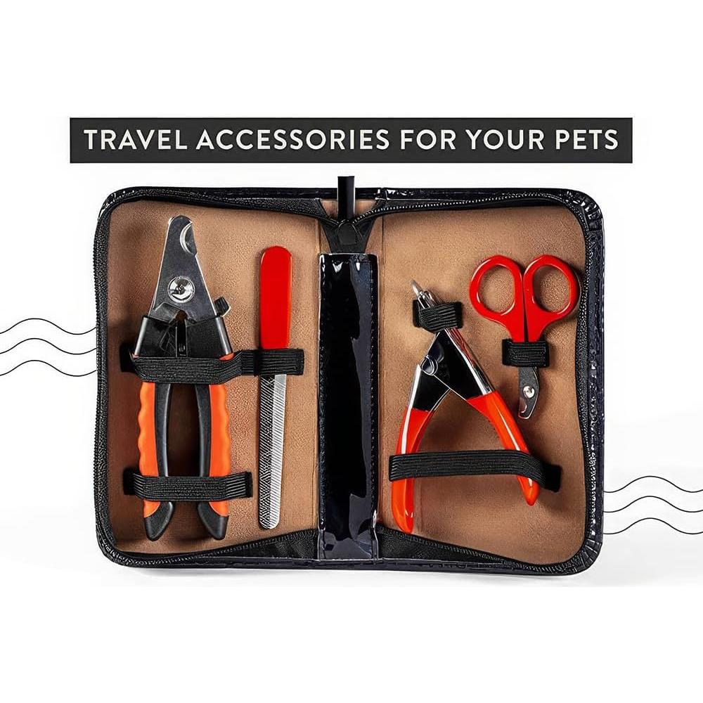 Kit de Pedicura Gou Gou para Mascotas - 3 Cortauñas y Lima