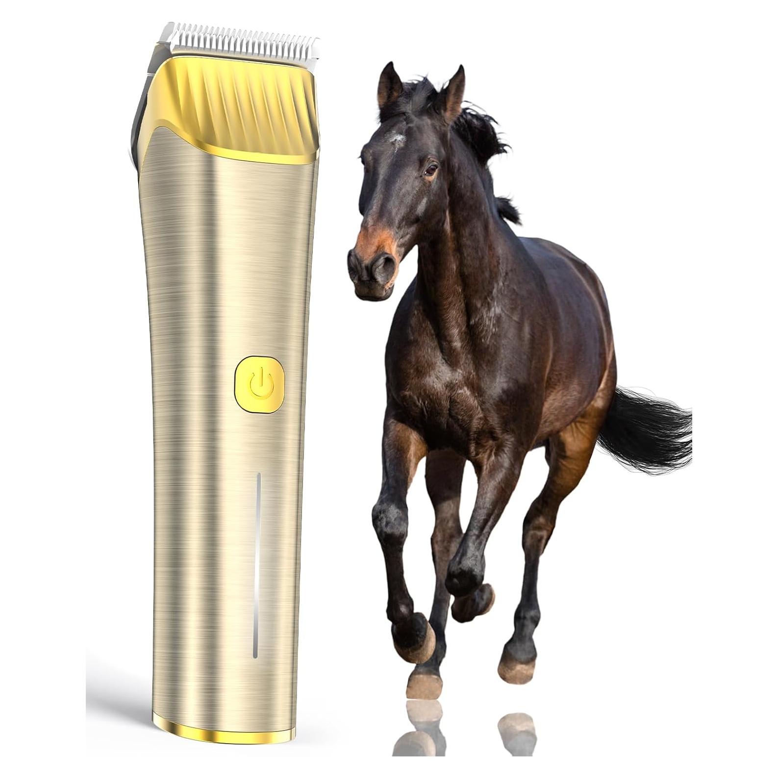 Cortapelos Inalámbrico para Caballos Oneisall RK-034, 11 Piezas