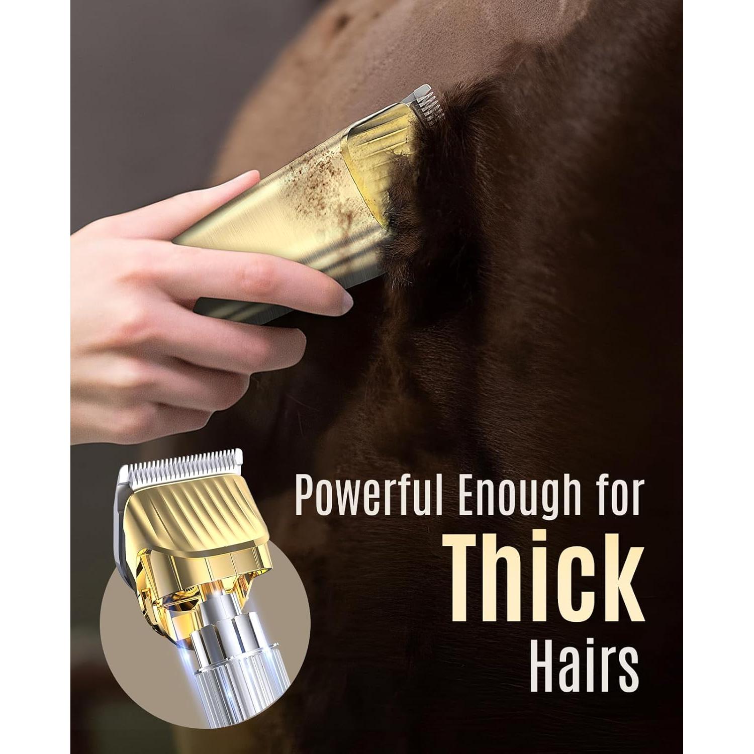 Cortapelos Inalámbrico para Caballos Oneisall RK-034, 11 Piezas