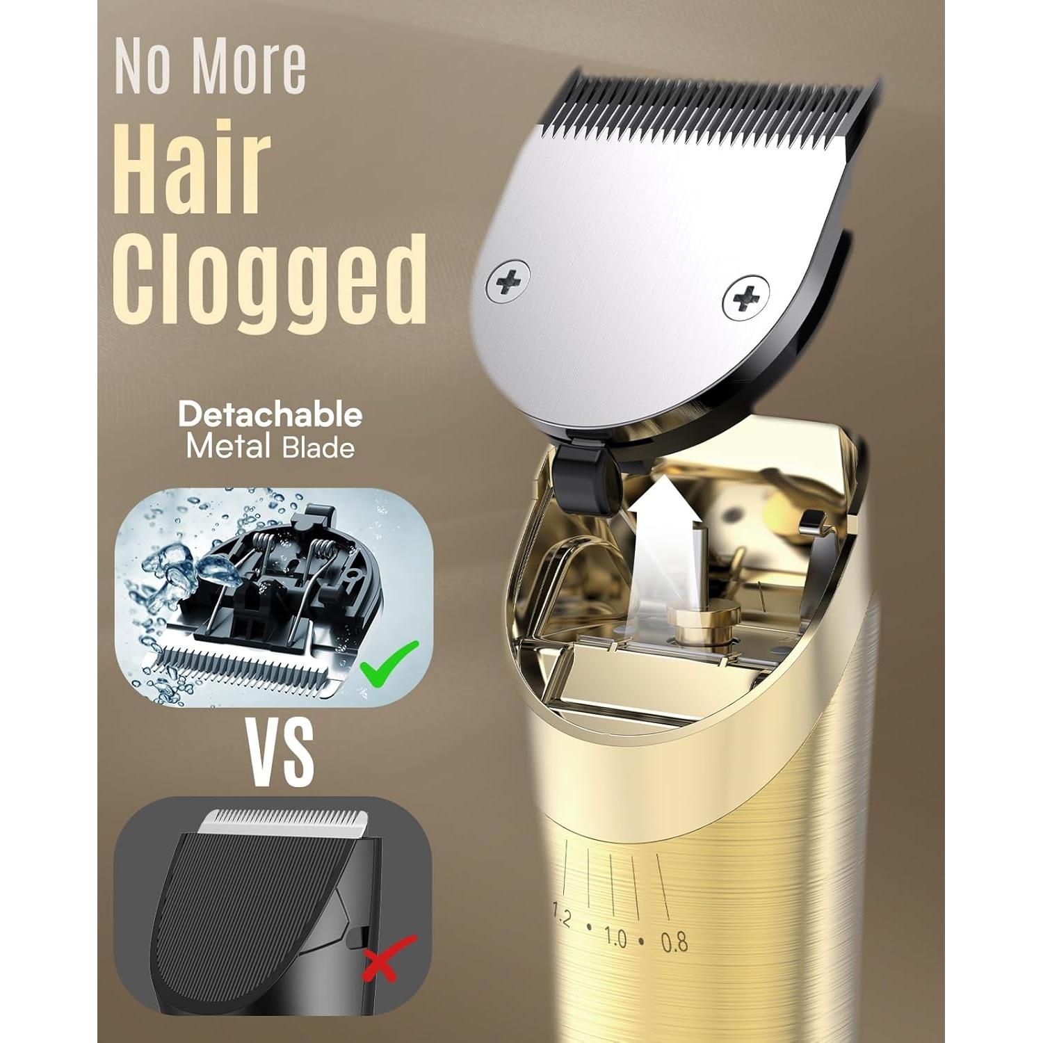 Cortapelos Inalámbrico para Caballos Oneisall RK-034, 11 Piezas