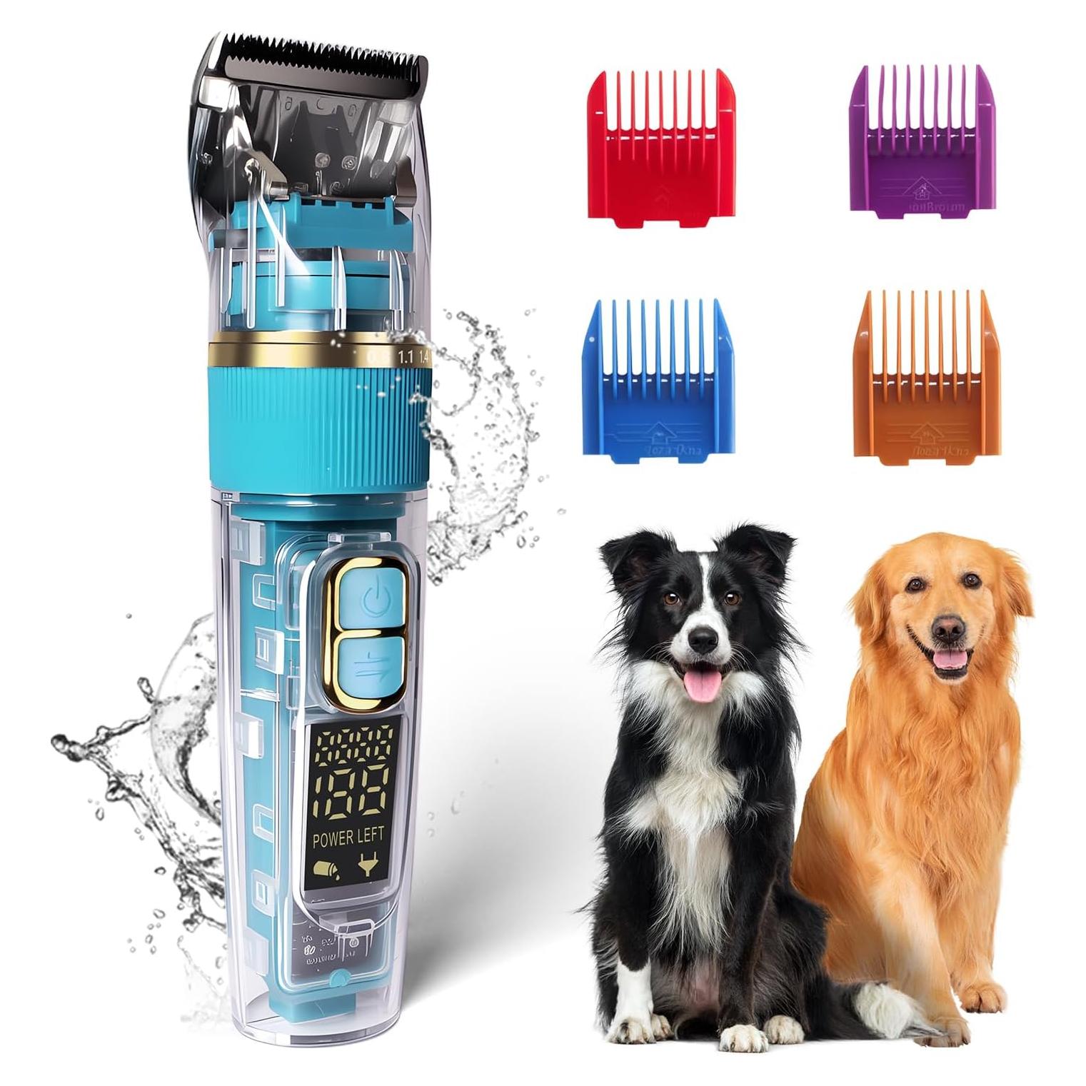 Cortadora Inalámbrica de Perros ZelingHTL G7 Titanio 55dB