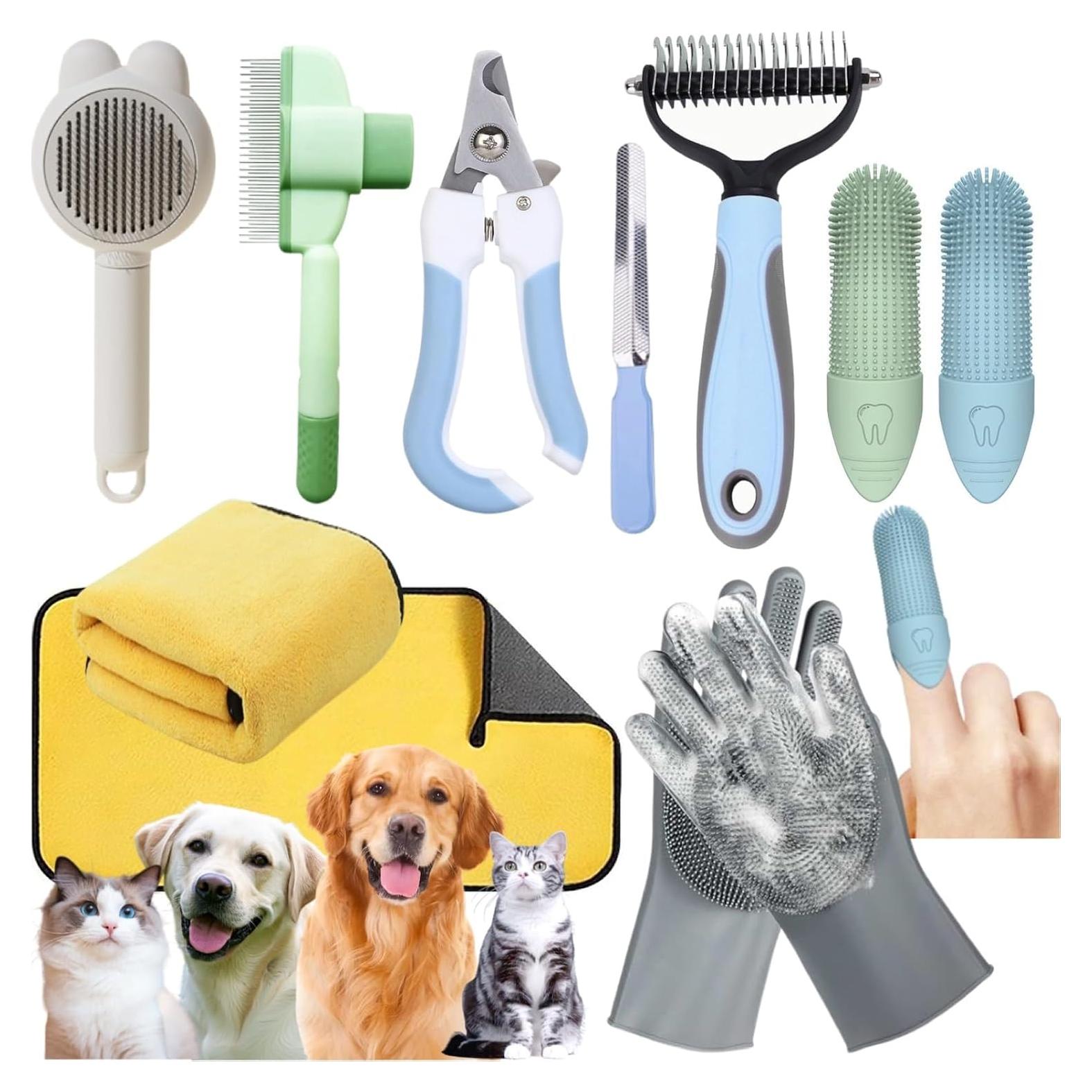 Kit de Aseo 9 en 1 JoyPaws para Perros y Gatos