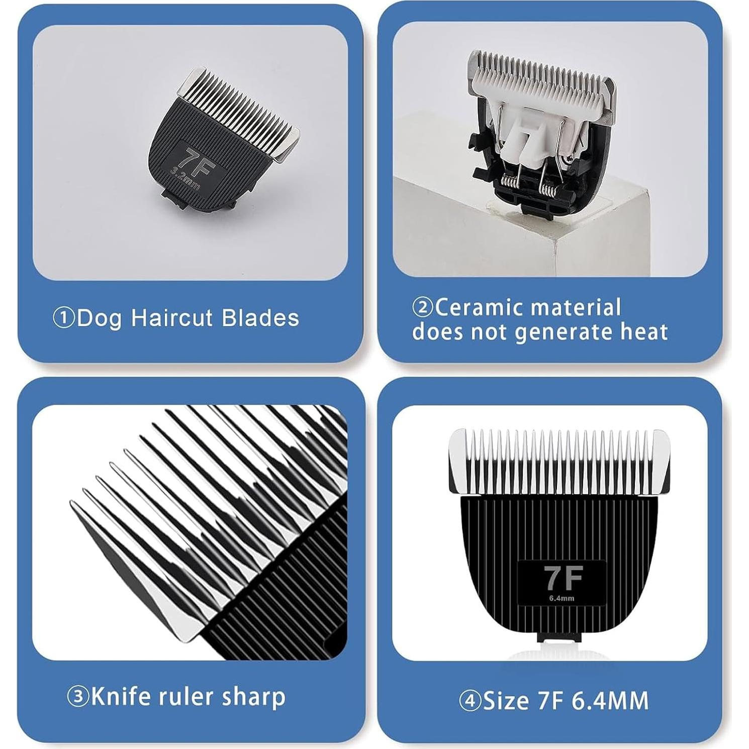 Cuchilla de Reemplazo Nebot P1 Pro 7F Cerámica Acero Inoxidable