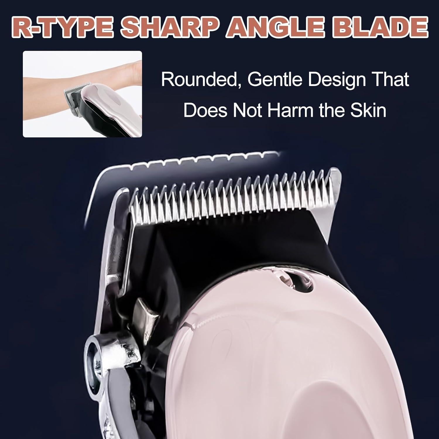 Cortadora de Pelo Profesional Nevixtal Inalámbrica 20W LED