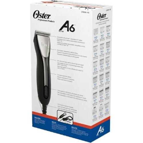 Cortapelos Oster A6 Slim 3 Velocidades con Kit de Peines 10 Pzas