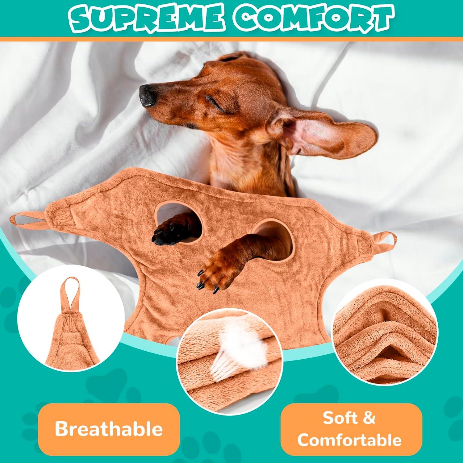 Kit de Aseo para Perros WSCXSC Hamaca Cortauñas XS Café