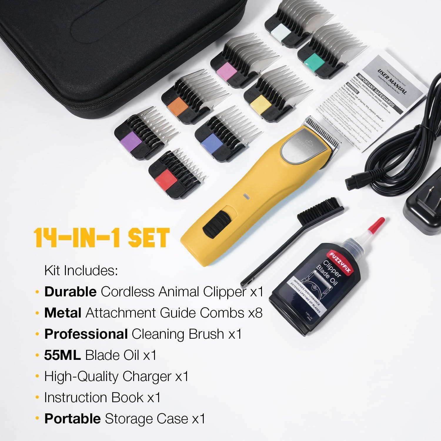 Cortadora de Pelo Inalámbrica FuzzyFix PC615YX 2 Velocidades