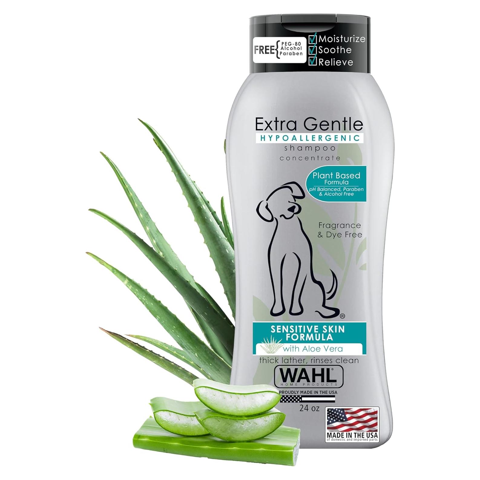 Champú Hipoalergénico Extra Suave para Perros Wahl 680 g