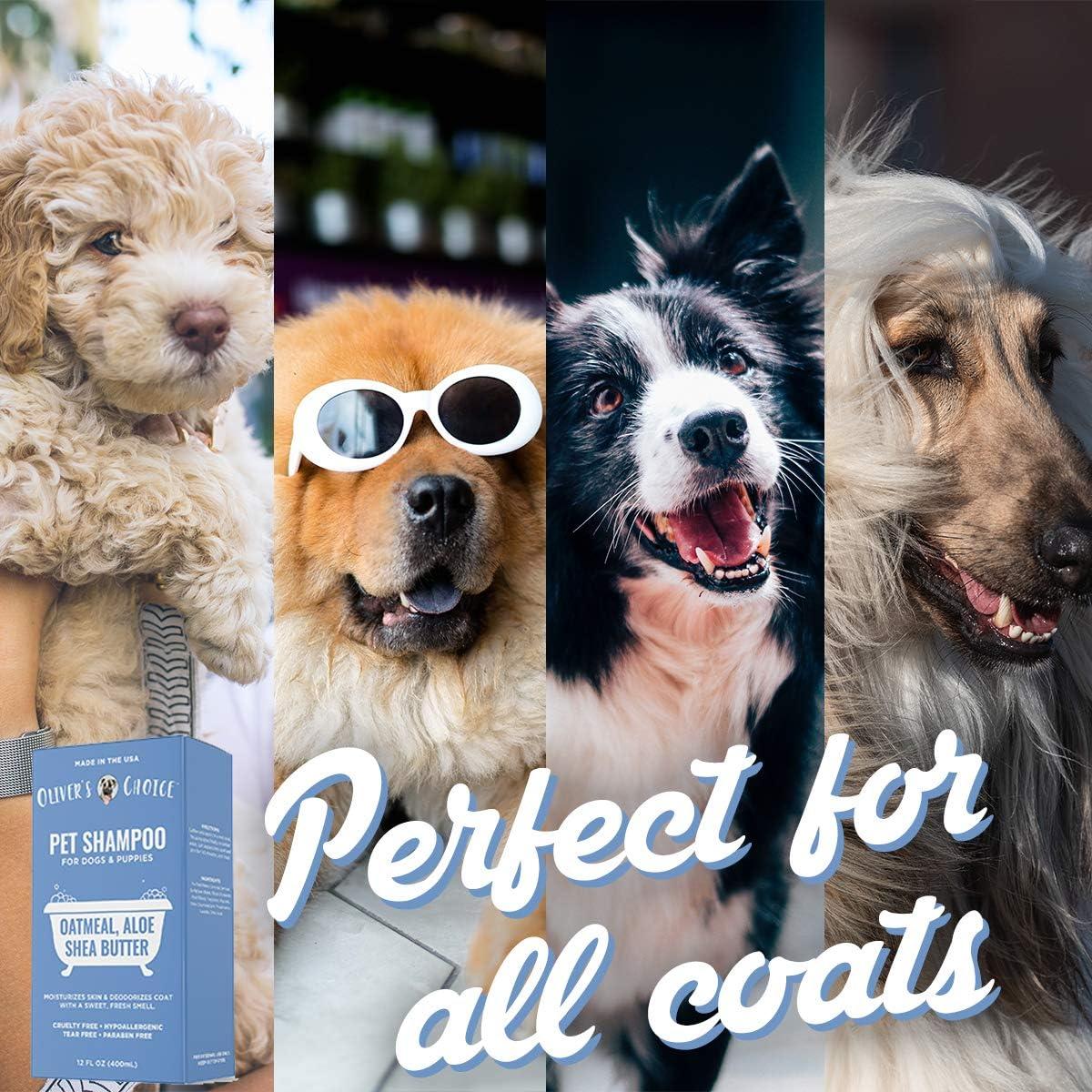 Champú para Perros Oliver's Choice 354.88 ml - Avena y Aloe