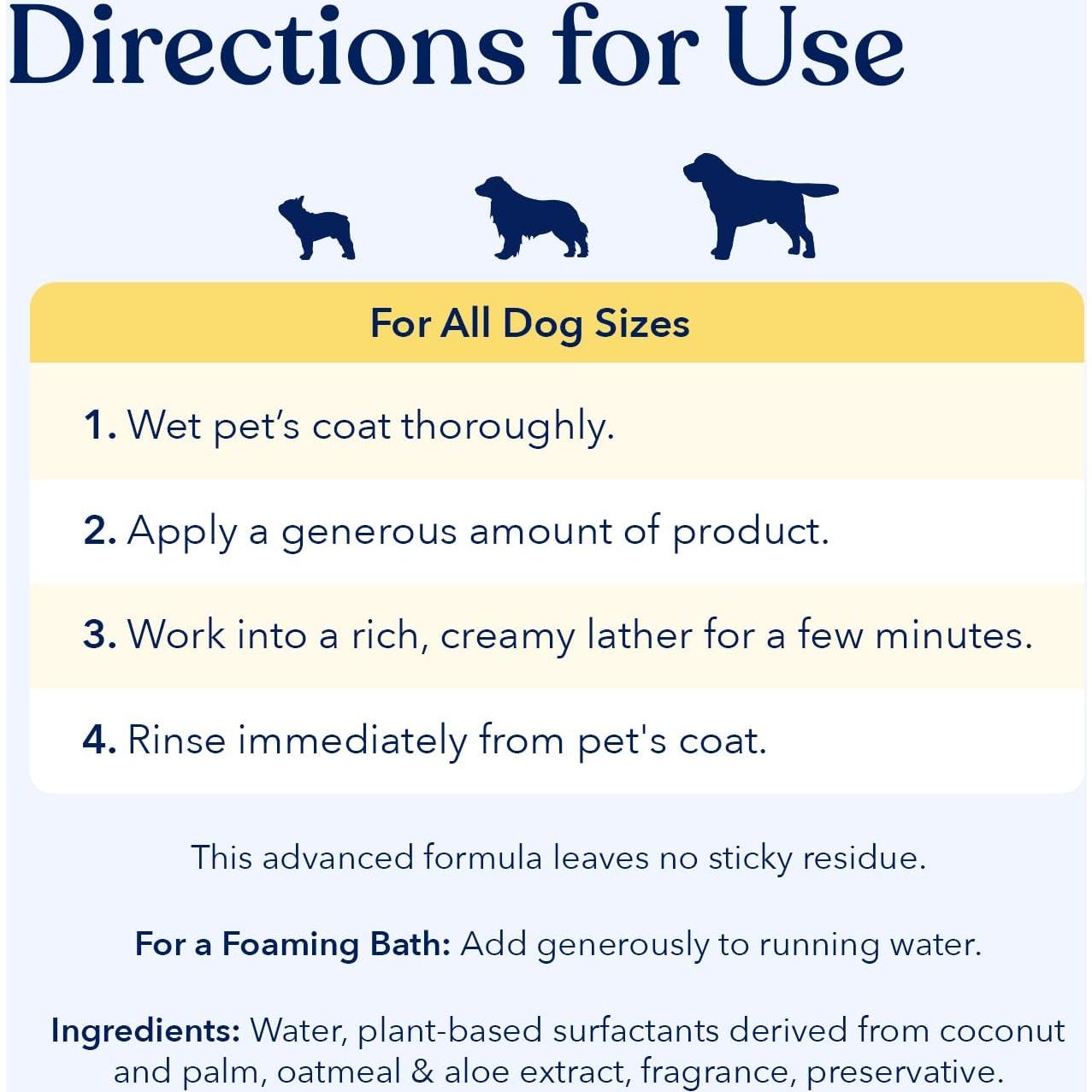 Champú y Acondicionador para Perros Honest Paws 5 en 1 - 473 ml
