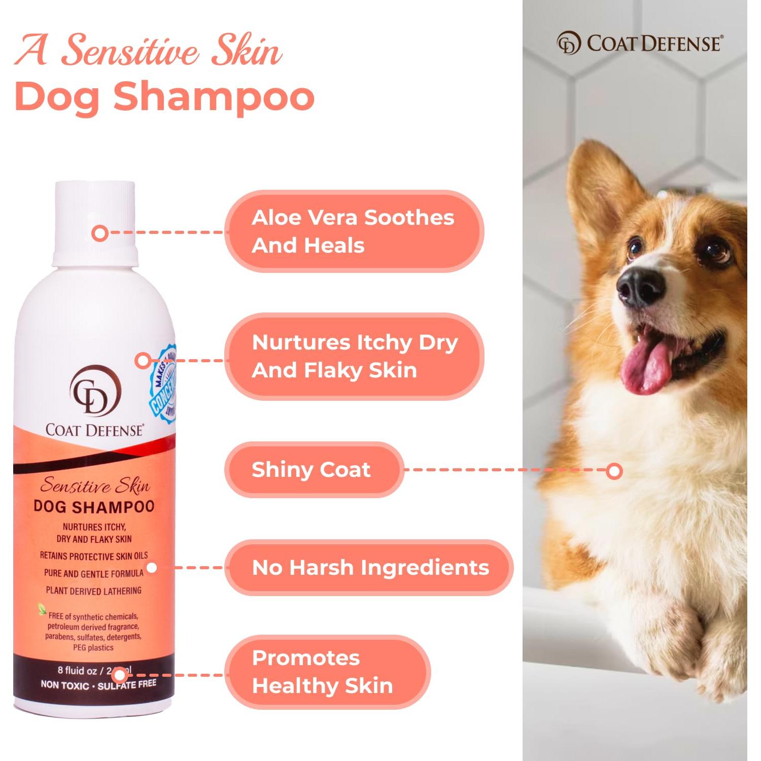 Champú Hipoalergénico para Perros Coat Defense 226.8g