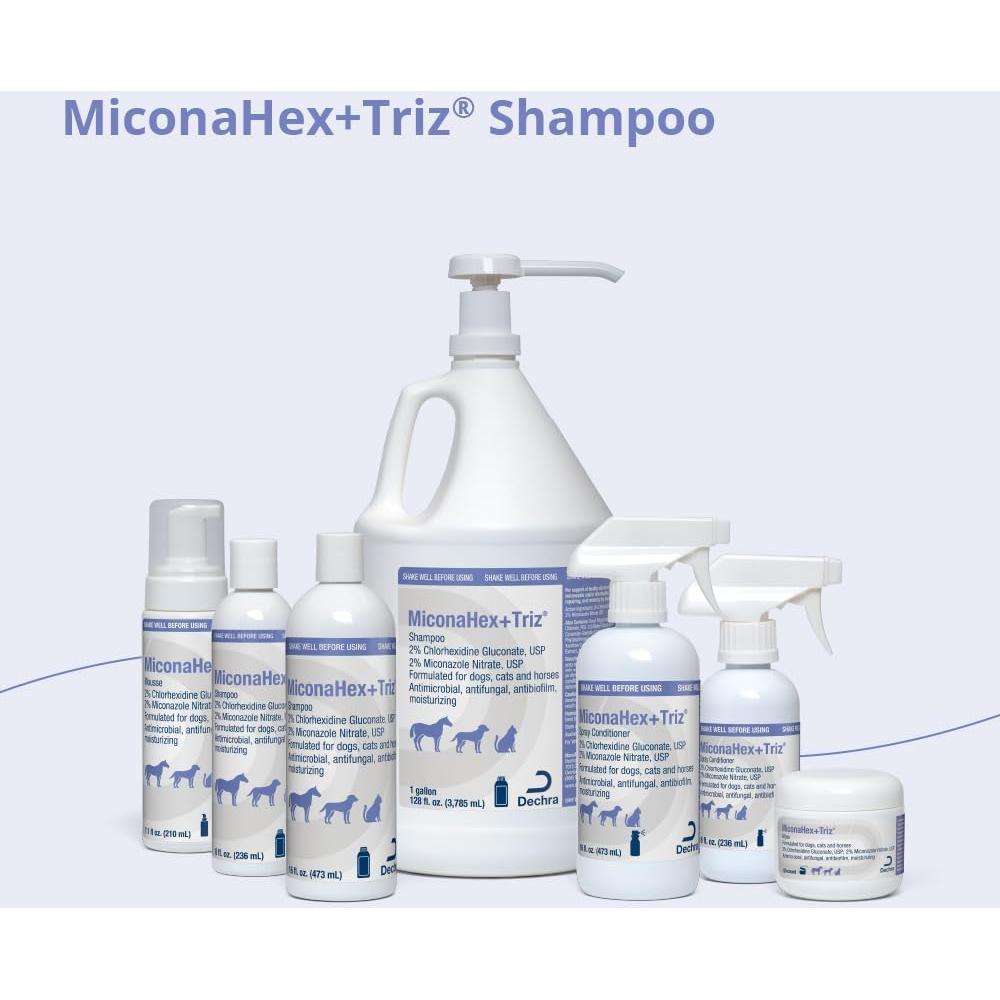 Champú Veterinario Dechra 473 ml para Perros, Gatos y Caballos