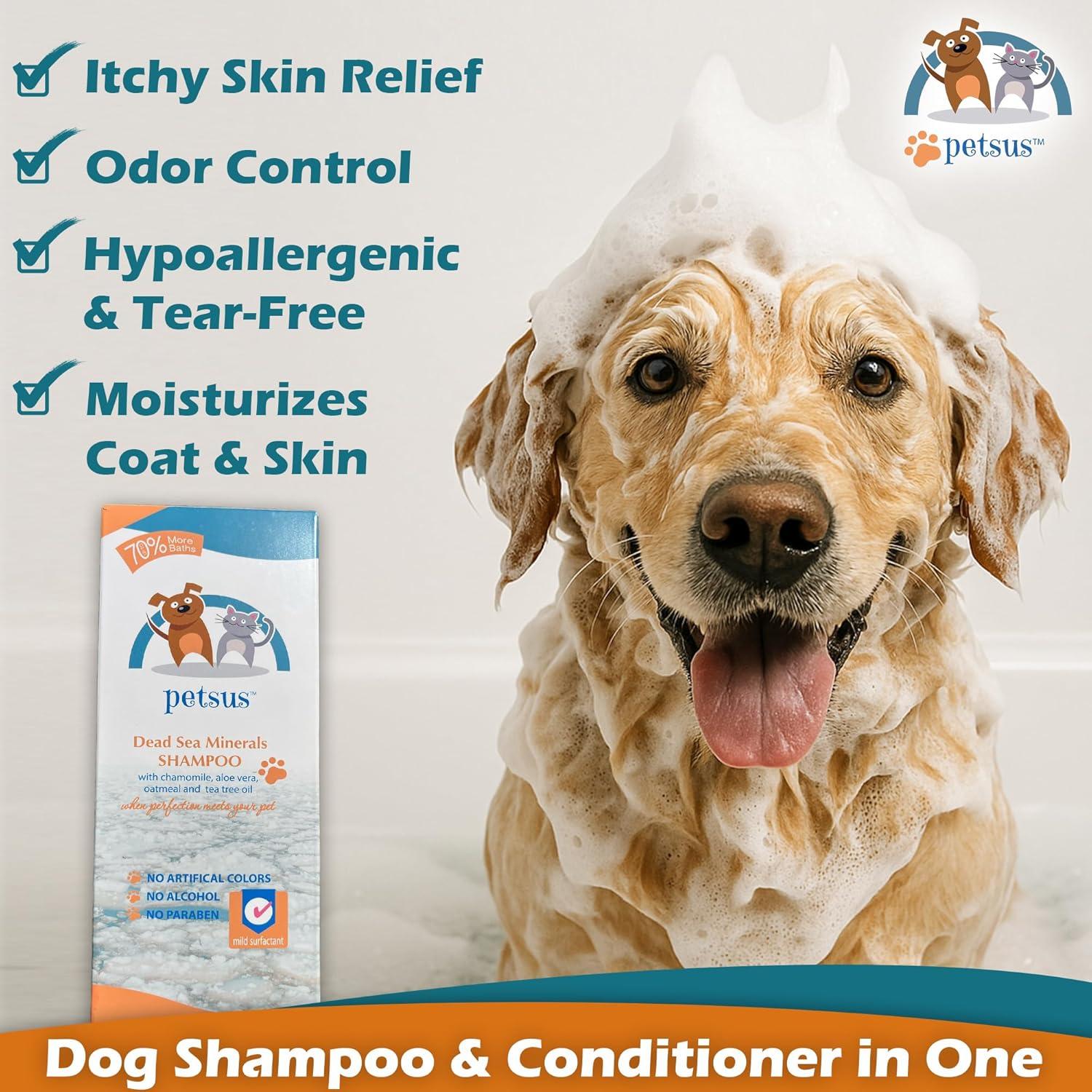 Champú Hipoalergénico Petsus para Perros y Gatos 250ml