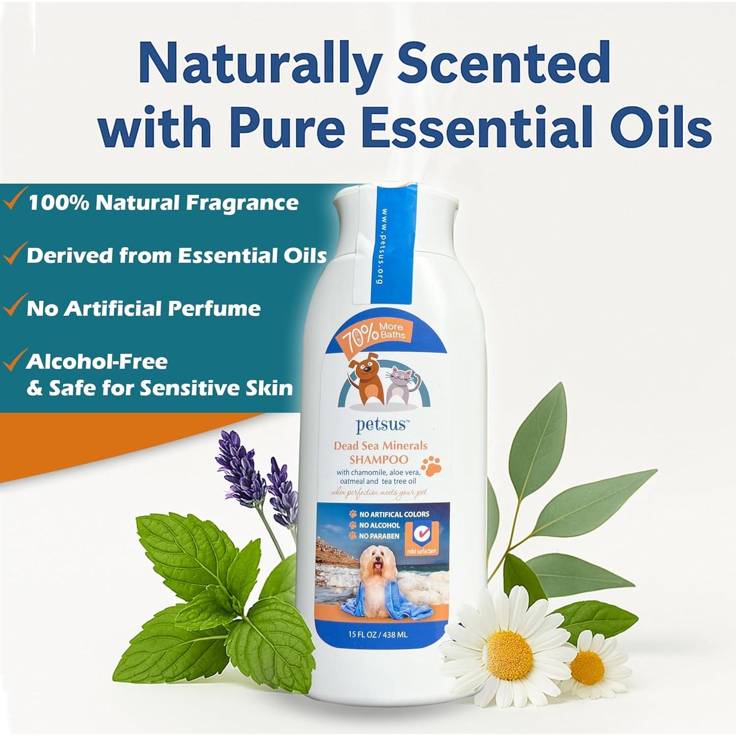 Champú Hipoalergénico Petsus para Perros y Gatos 250ml