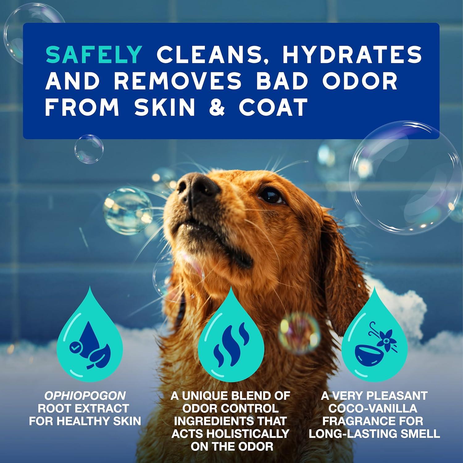 Champú DOUXO Skin & Coat SPA para Perros 473 ml - Control de Olores