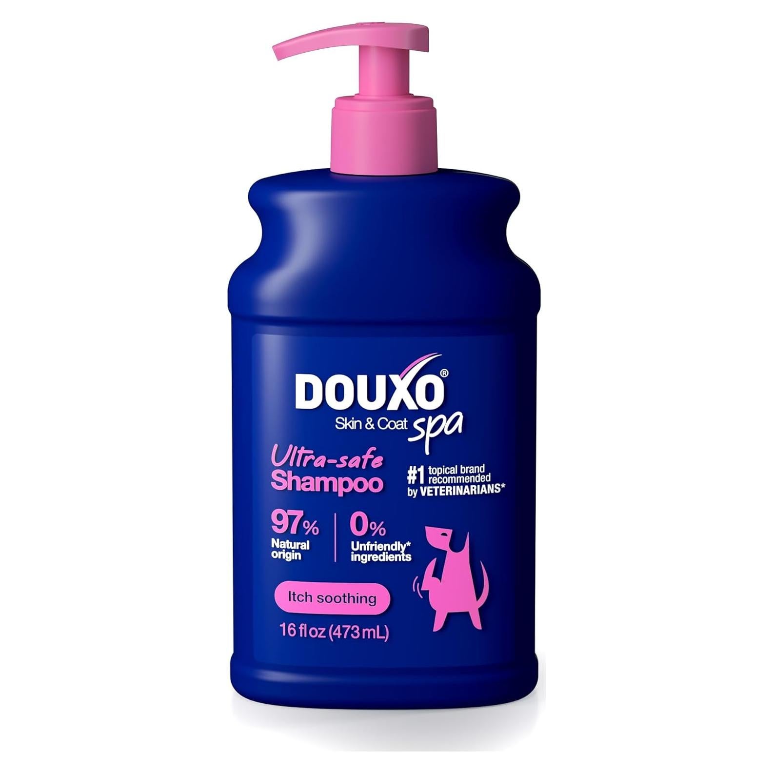 Champú DOUXO Piel y Abrigo SPA 473 ml - Calmante para Perros