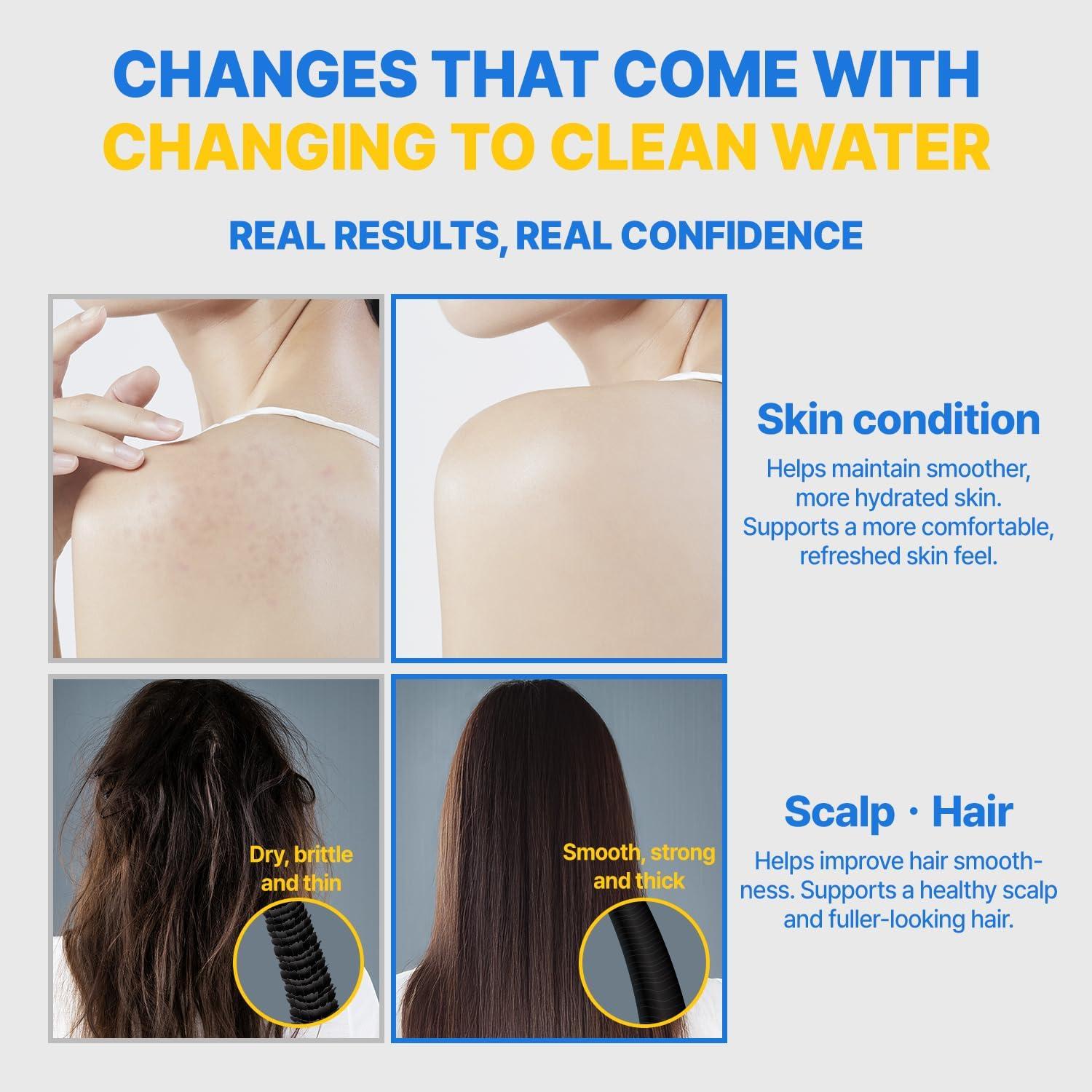 Cabezal de Ducha ATOJET AJ8200 con Filtro de Carbono 1 mes