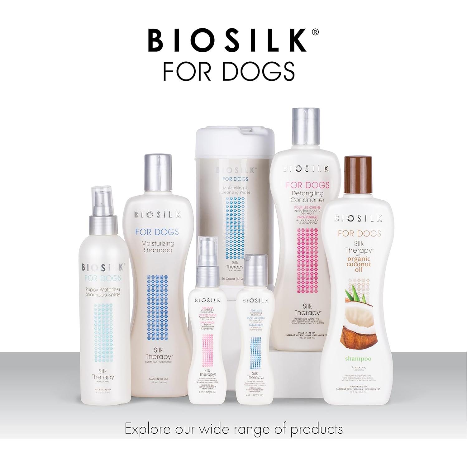 Champú para Cachorros BioSilk Sin Lagrimas 355 ml - Hidratante